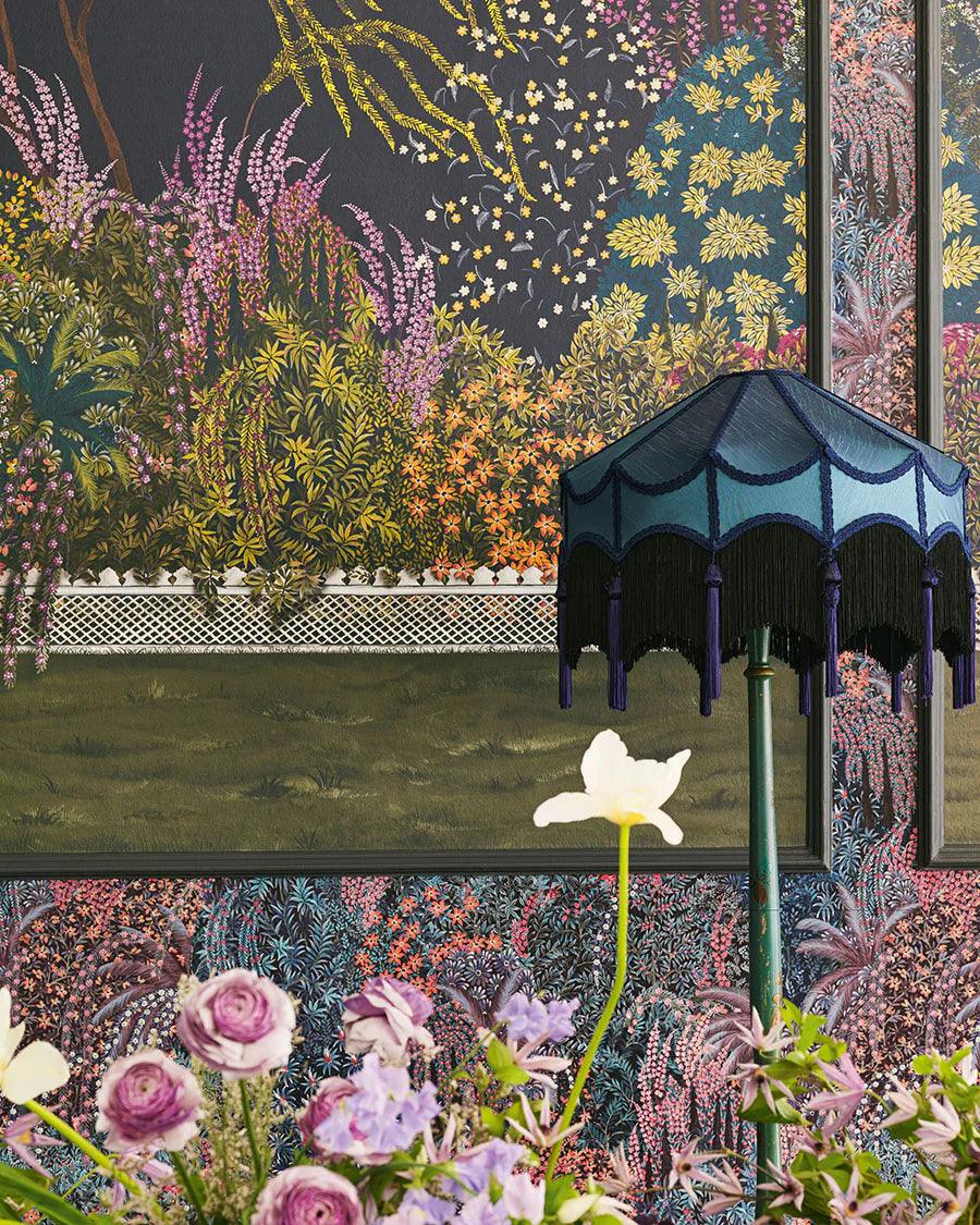 Tapeta THE GARDENS - Cascade granatowy Cole & Son Eye on Design