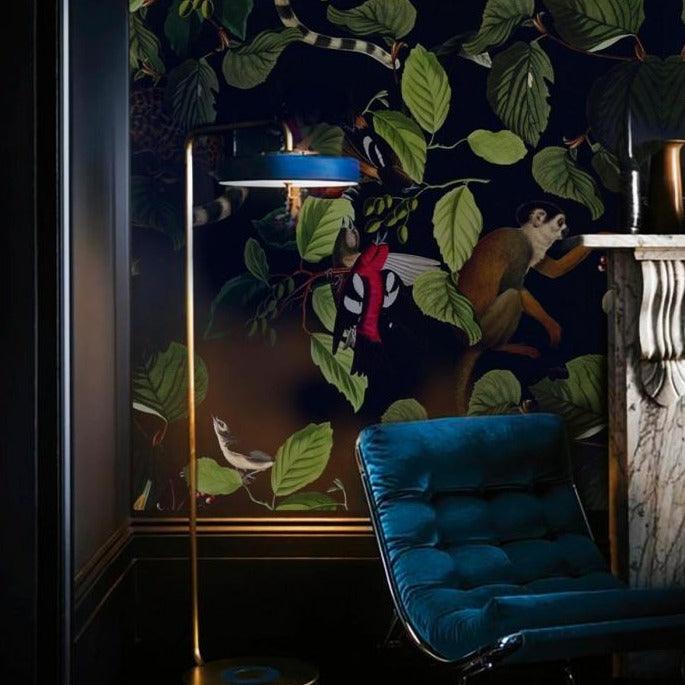 Tapeta THE JUNGLE BOOK BLACK Wallcolors Eye on Design