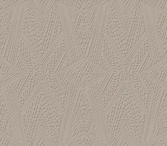 Tapeta trójwymiarowa DWARF RHINO - SAND BEIGE Arte Eye on Design