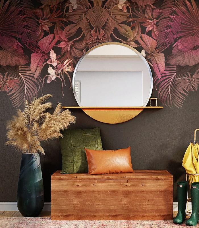 Tapeta TROPICAL COMPOSITION PINK Wallcolors Eye on Design