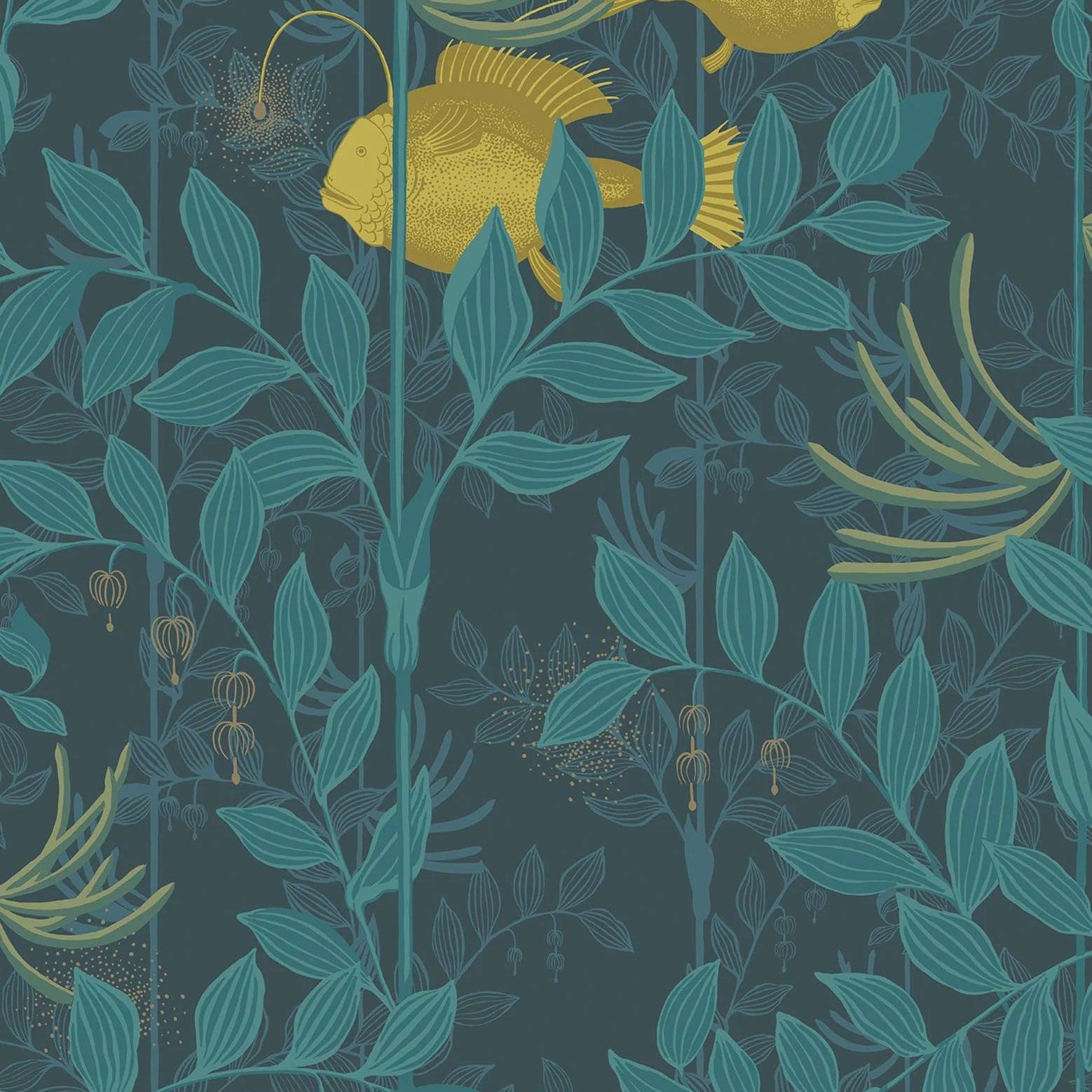 Tapeta WHIMSICAL - Nautilus ochra Cole & Son Eye on Design