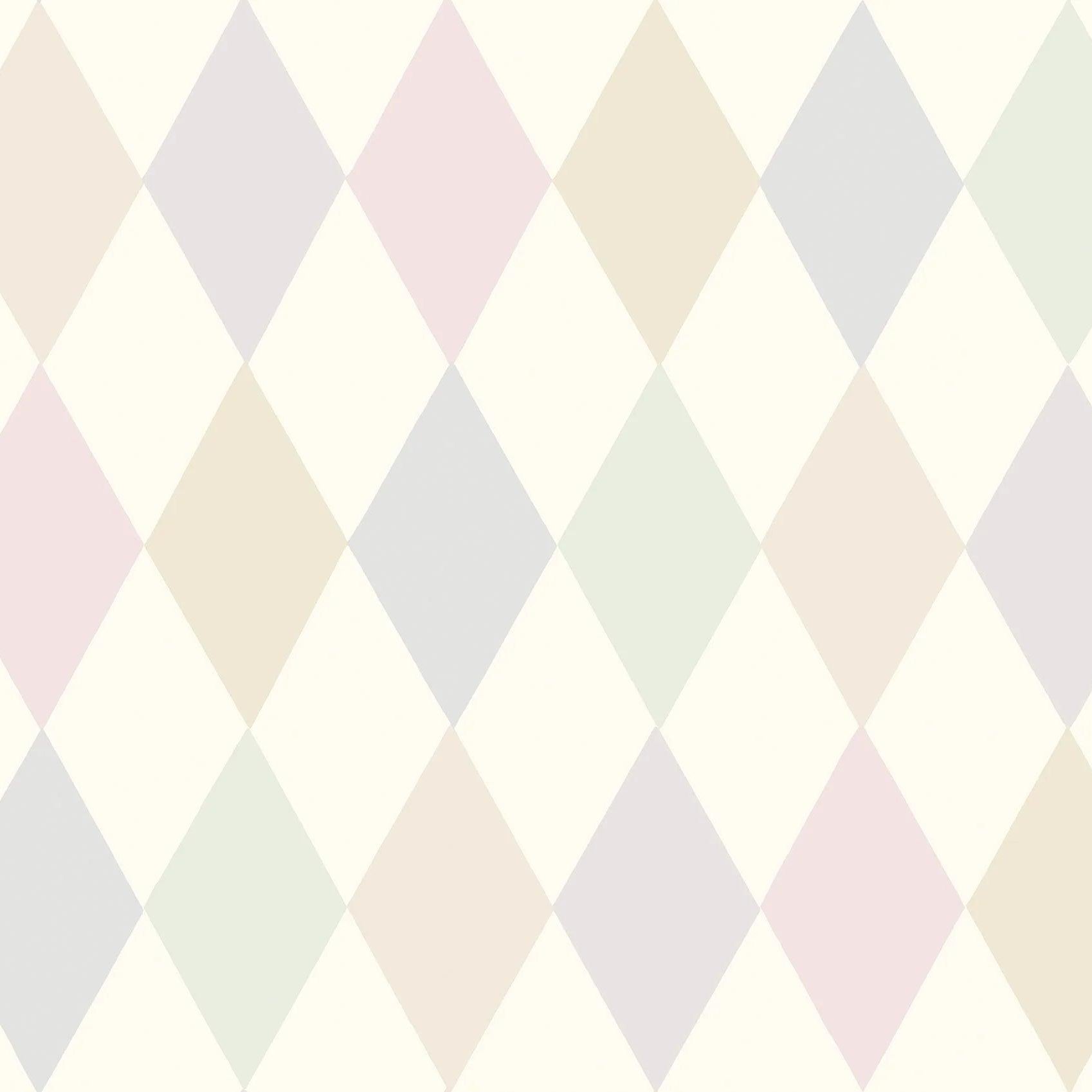 Tapeta WHIMSICAL - Punchinello pastel na kremie Cole & Son Eye on Design