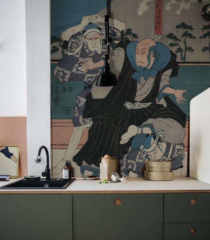 Tapeta ZEN WARRIORS Wallcolors Eye on Design