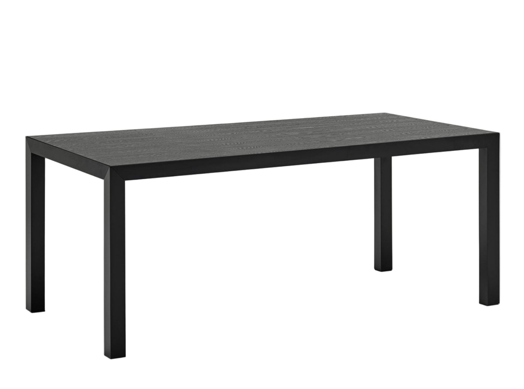 Stůl ALMA černý dýha dubová