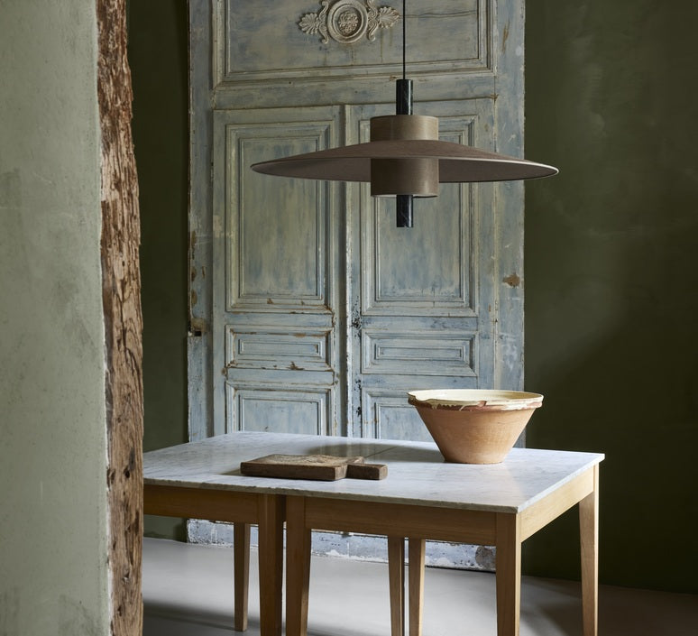 Závěsné svítidlo THESEE tmavě hnědé