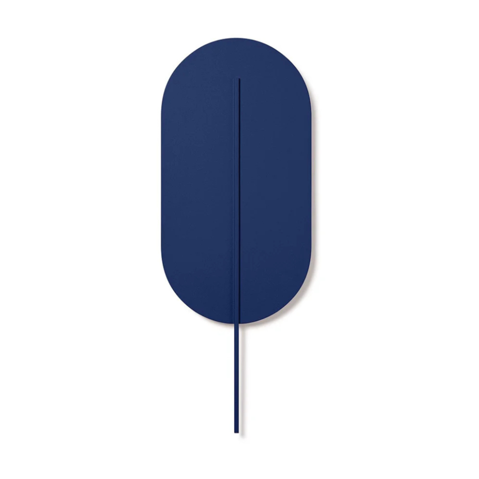 ROKKE wall lamp in navy blue