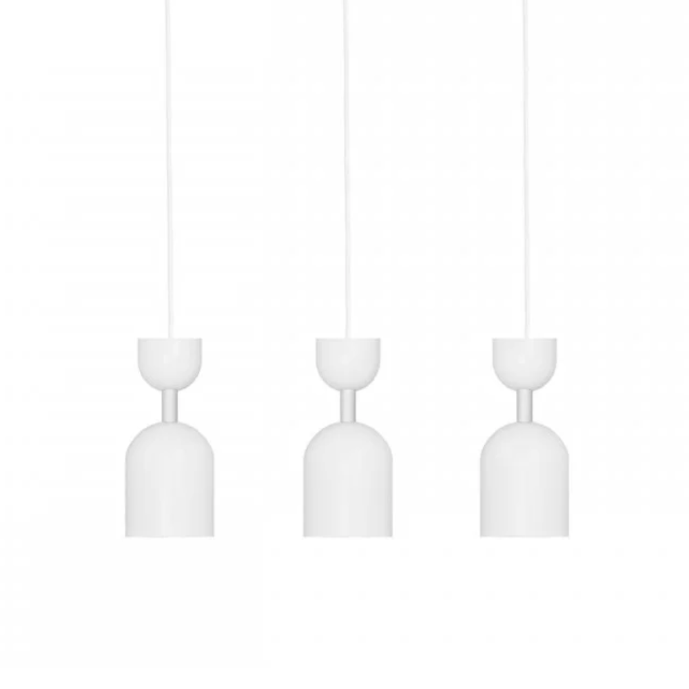 Stropní lampa SUPURU 3L bílá