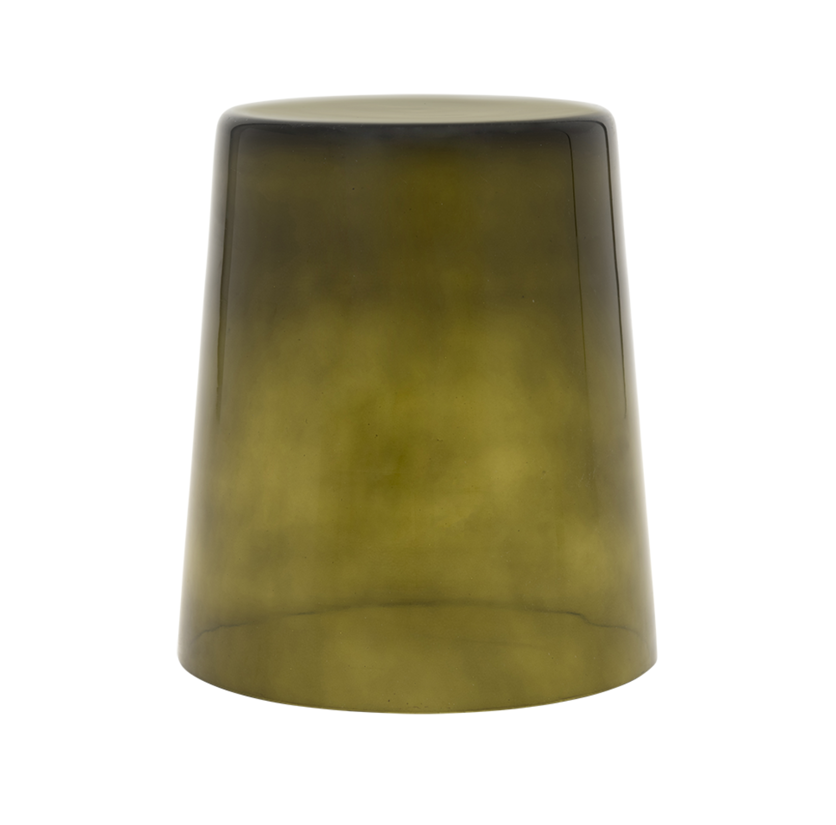 Boční stolek KAI zelené sklo