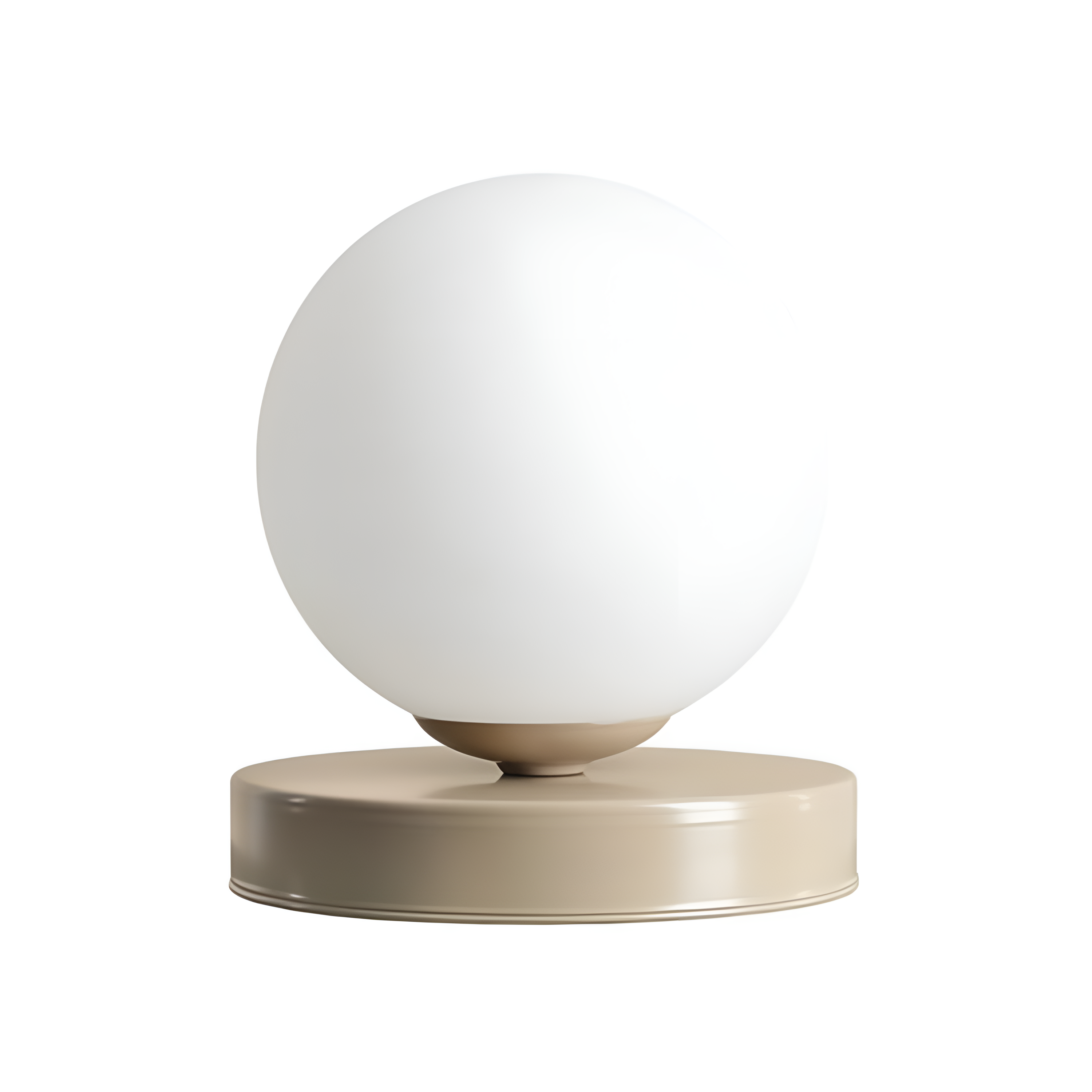 Stolní lampa BALL béžová