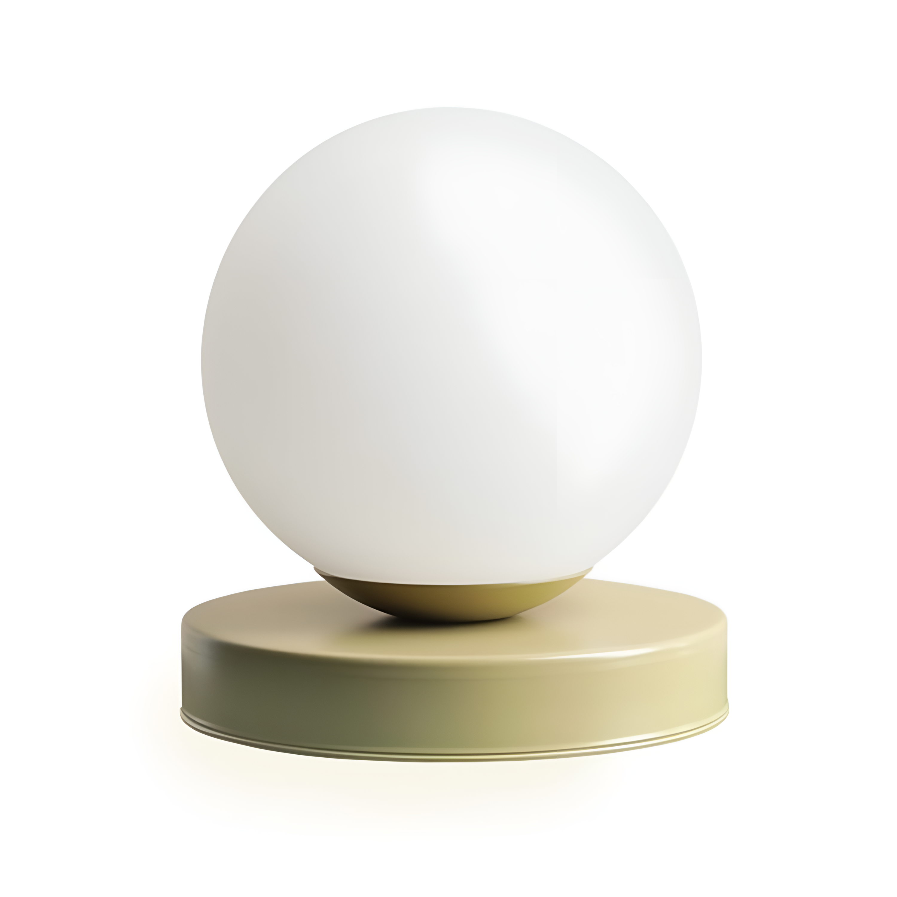 Stolní lampa BALL pistáciová
