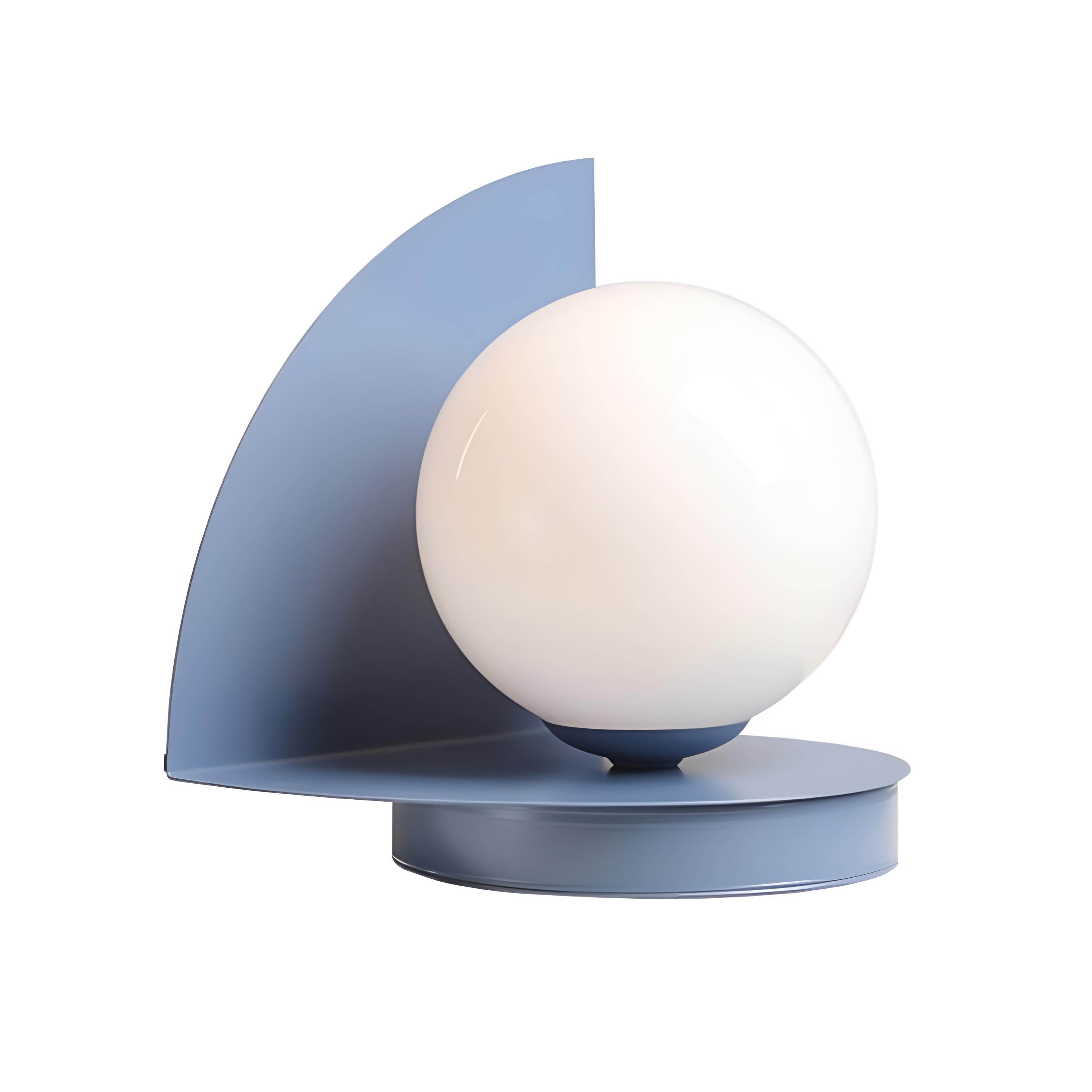 Stolní lampa LOOP modrá