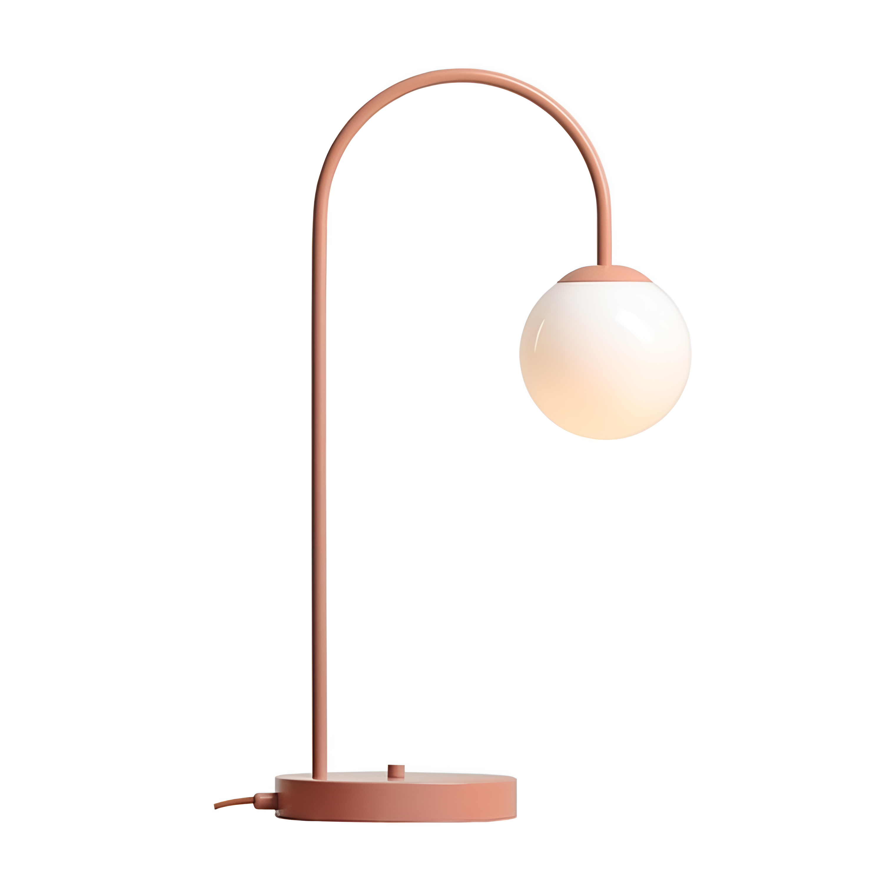 Stolní lampa UNA korálová