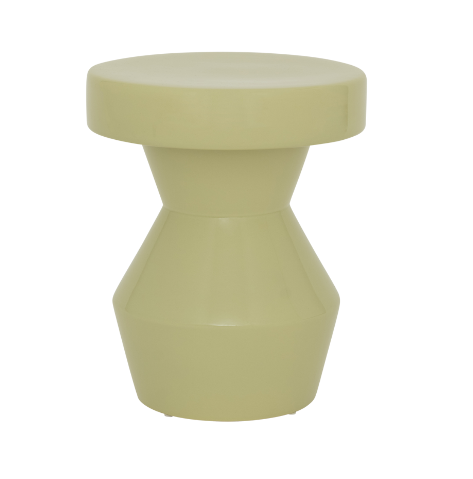 Boční stolek SCULPTURAL zelená keramika