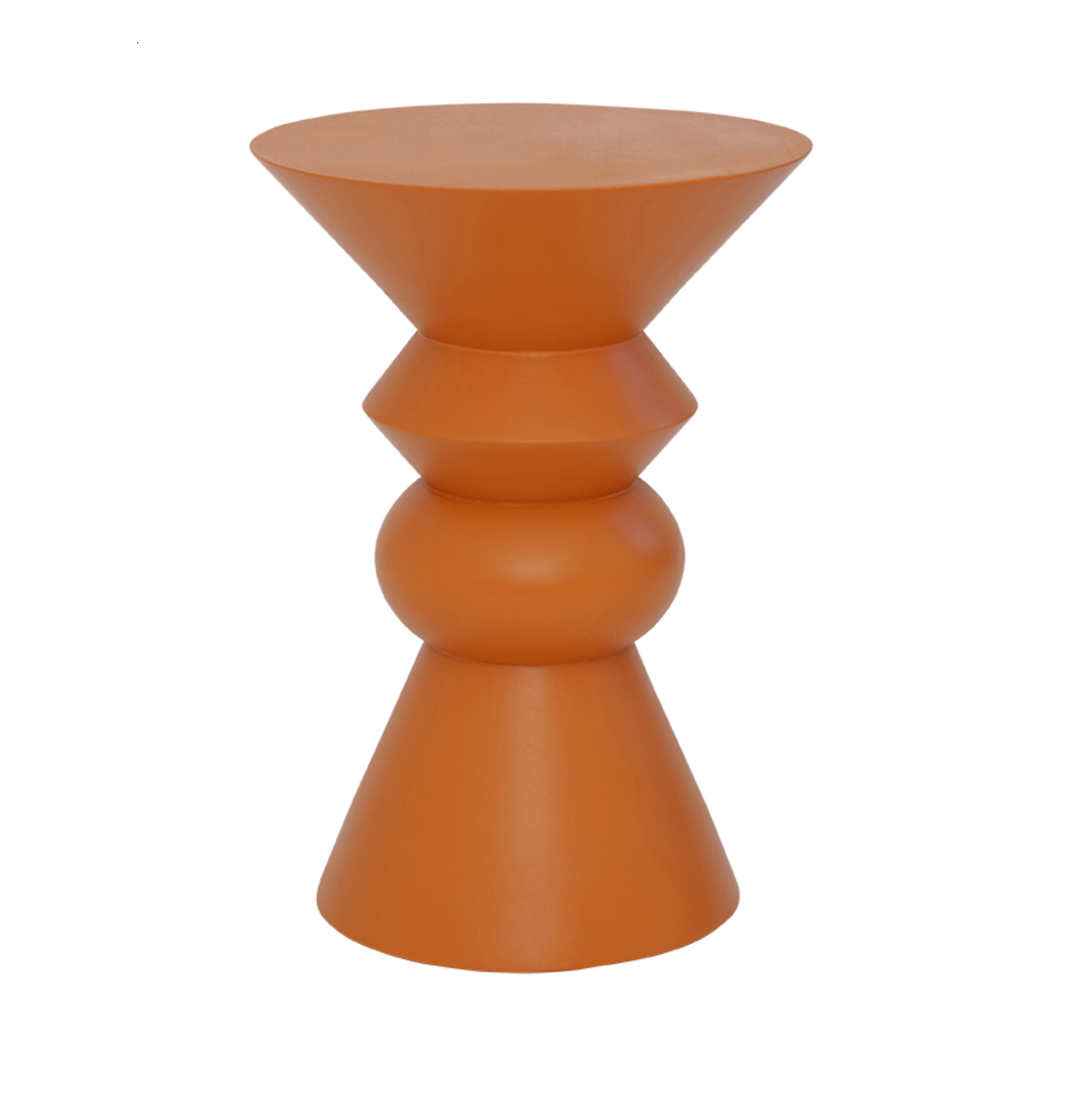Luova side table orange mango wood