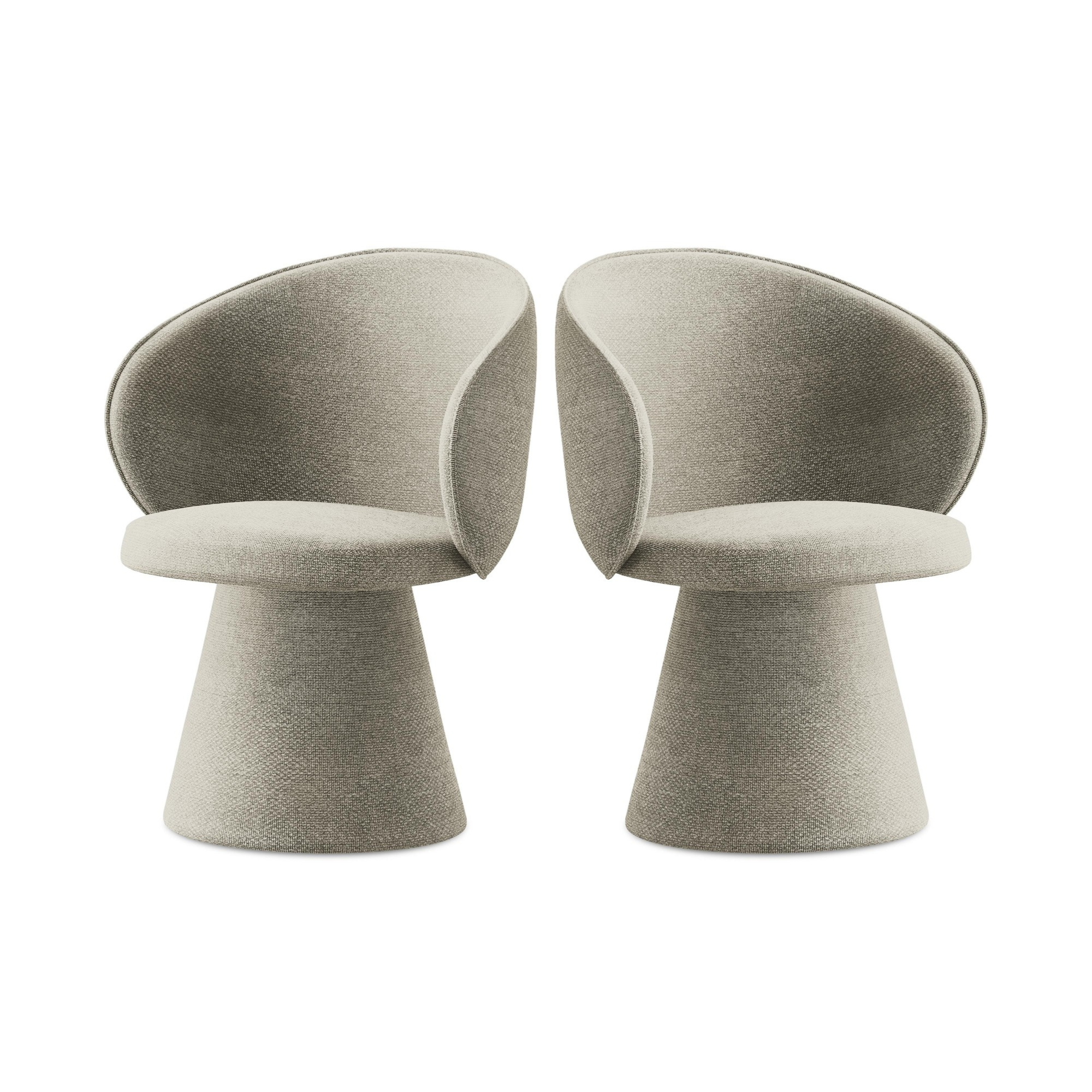 UALA Chair in Taupe Boucle