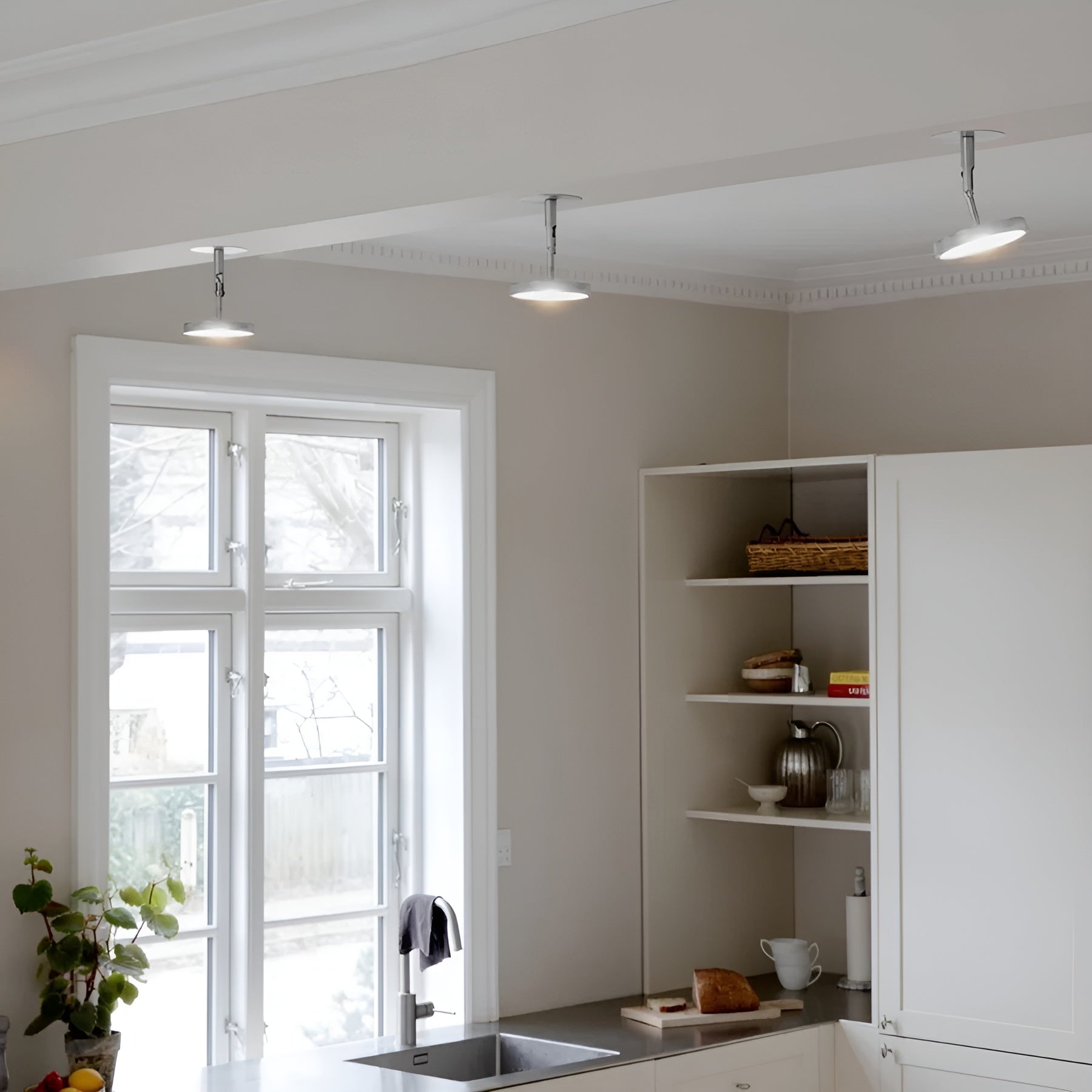 Nástěnné svítidlo ASTERIA SPOT stříbrné