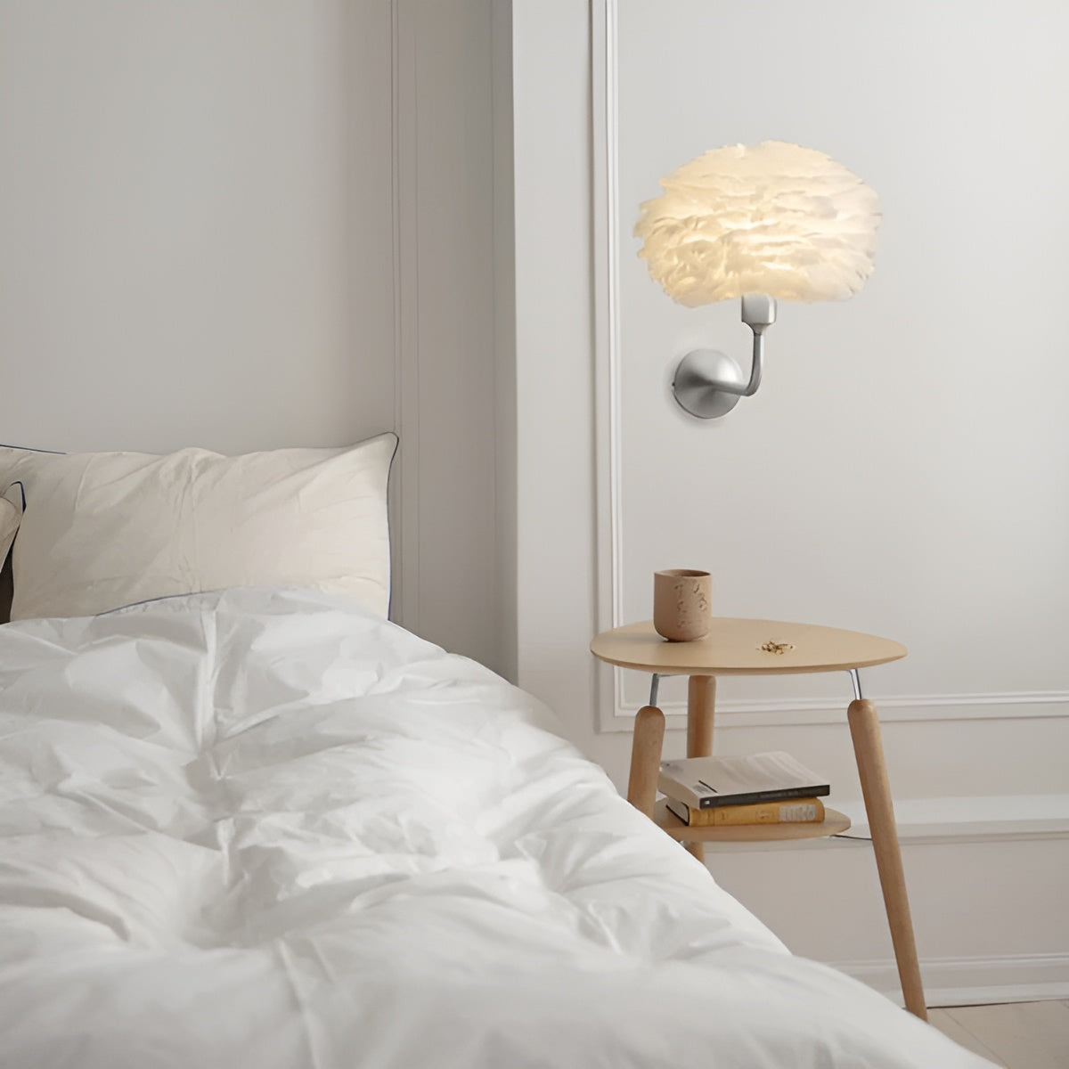 Stojan nástěnné lampy SANTÉ stříbrný