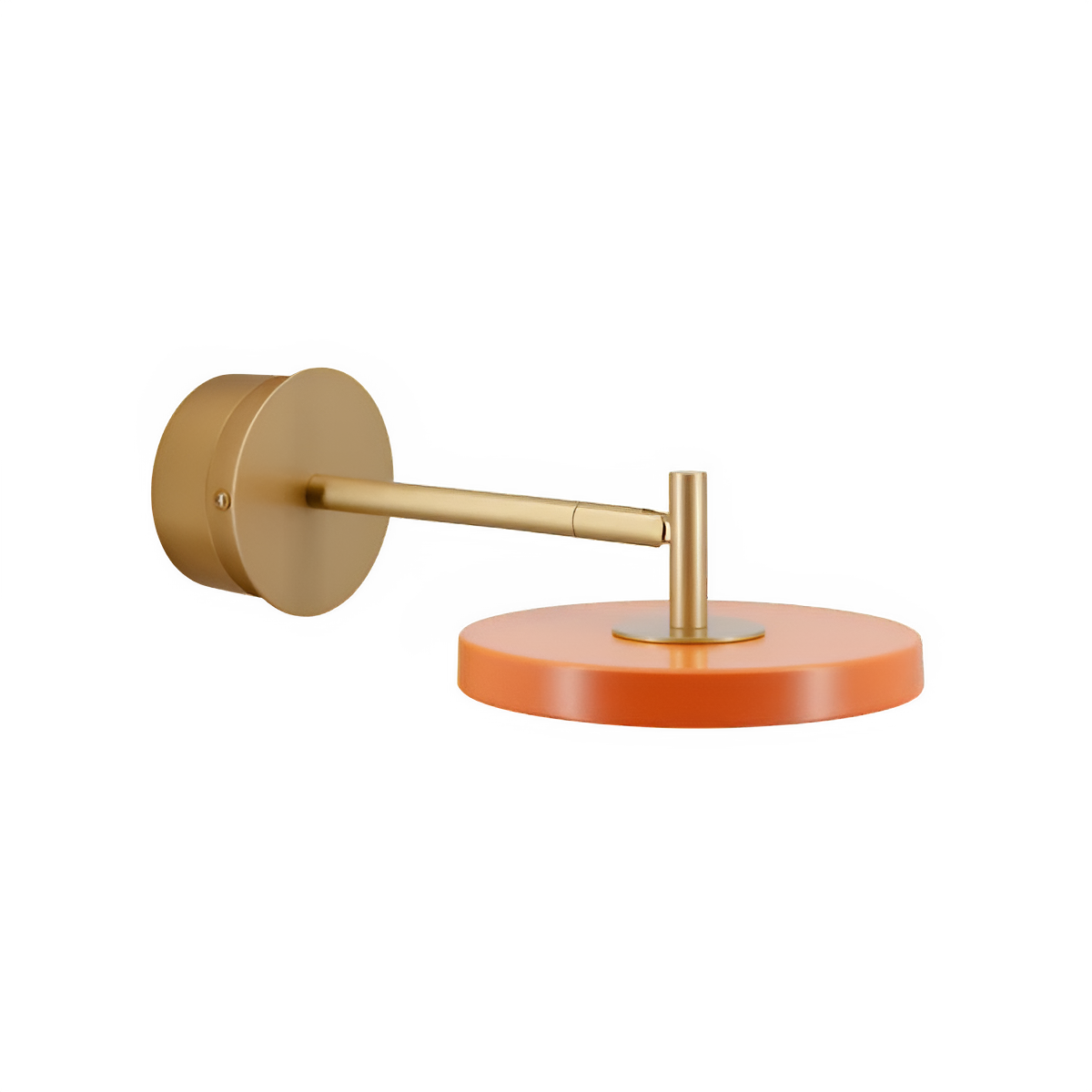 Asteria Wall Adjustable Arm Wall Lamp Orange