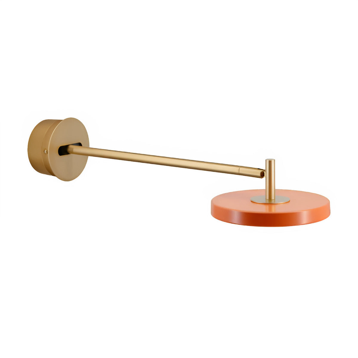 Asteria Wall Adjustable Arm Wall Lamp Orange