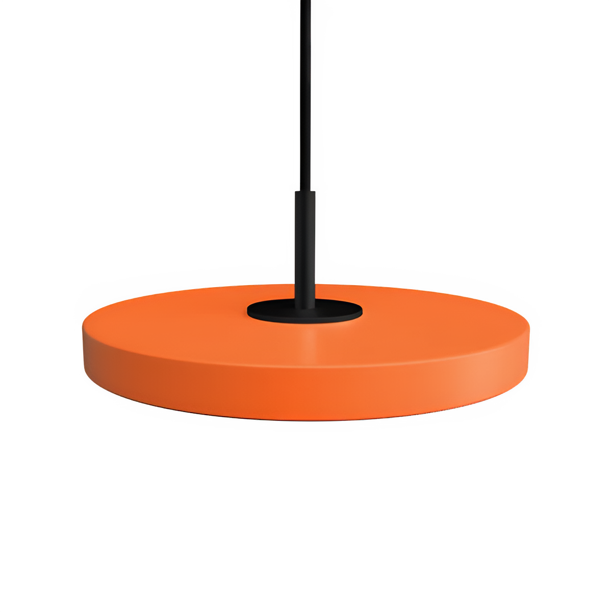 ASTERIA MICRO pendant lamp orange with black insert