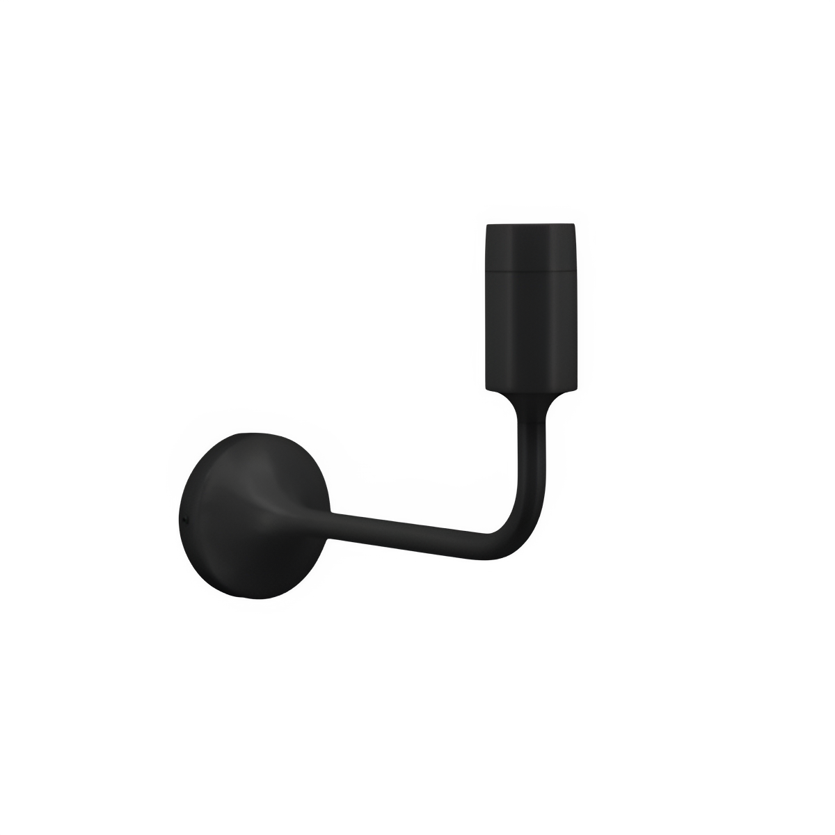 SANTÉ black wall lamp base