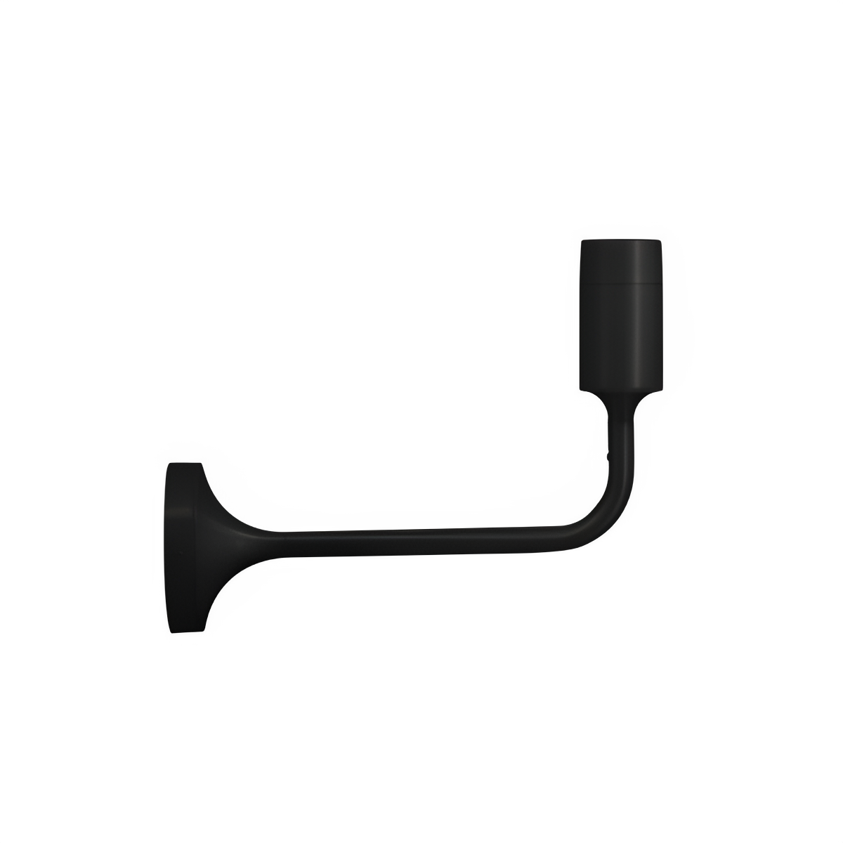 SANTÉ black wall lamp base