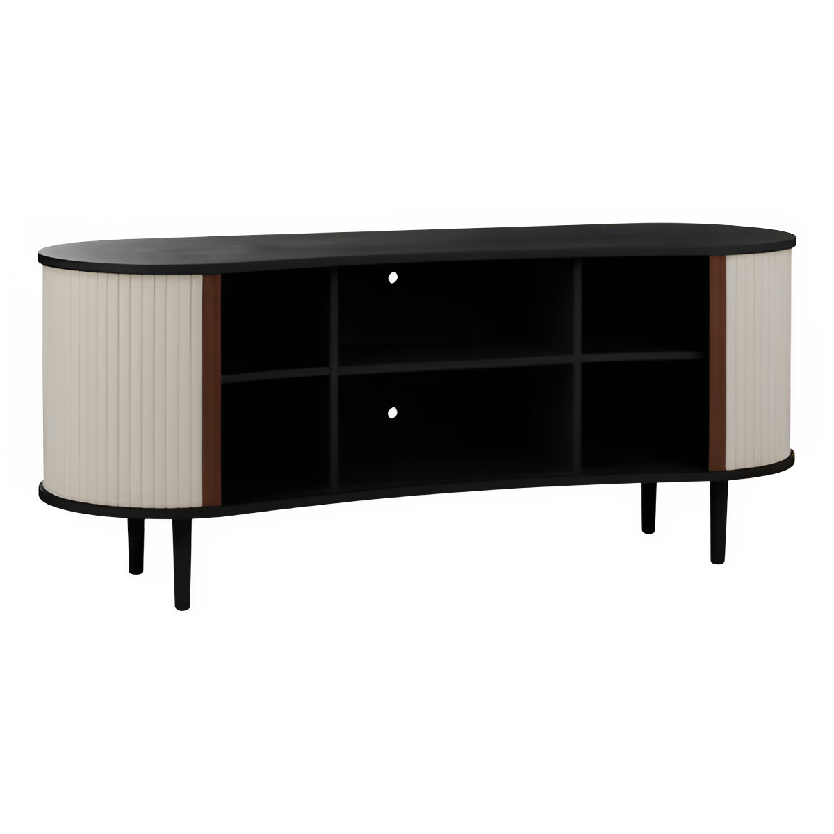 AUDACIOUS RTV Cabinet sandy with black base