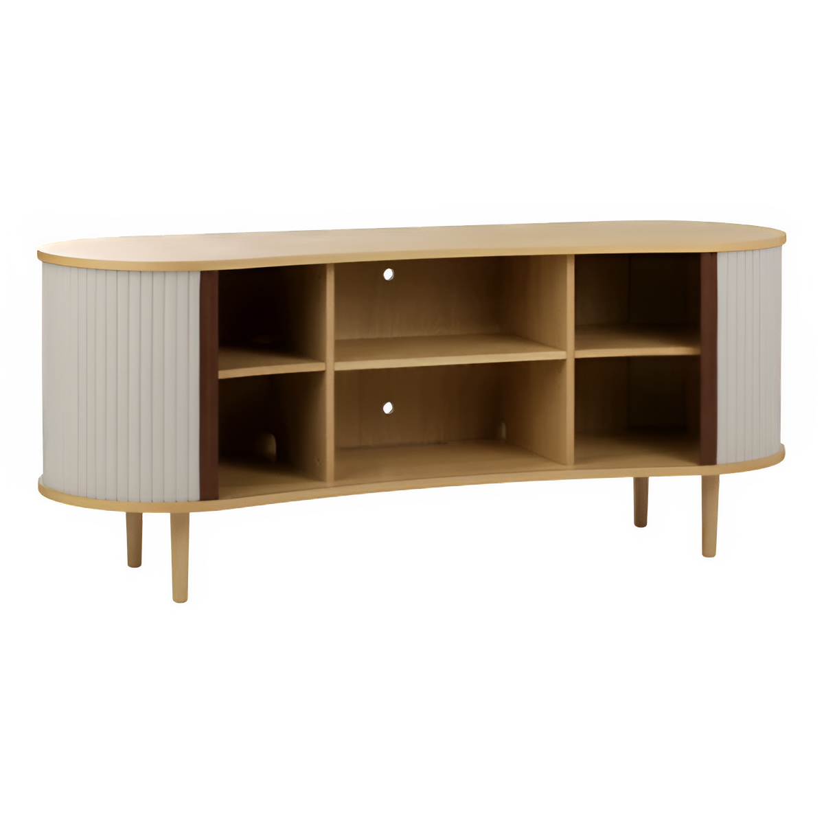 AUDACIOUS RTV Cabinet sandy with oak base