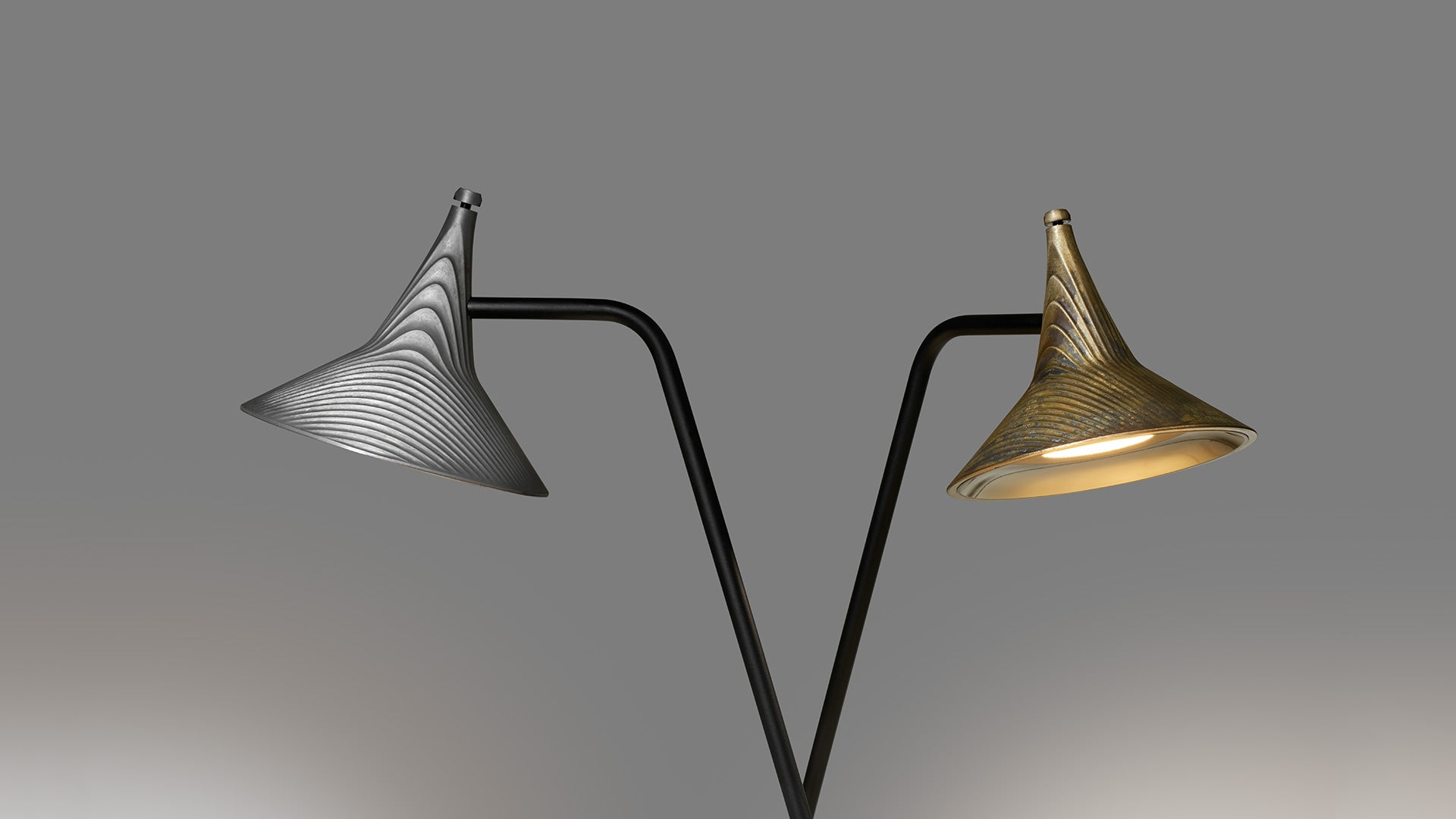 Stolní lampa UNTERLINDEN hliník