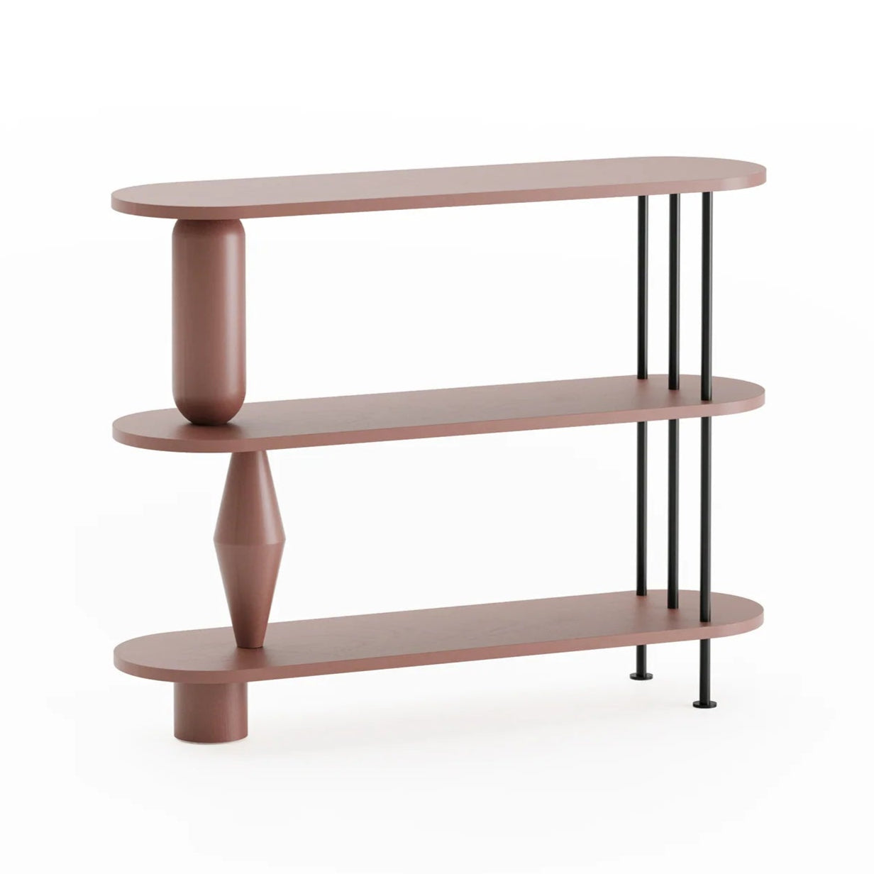 VAZOO Shelf Pink Oak Wood