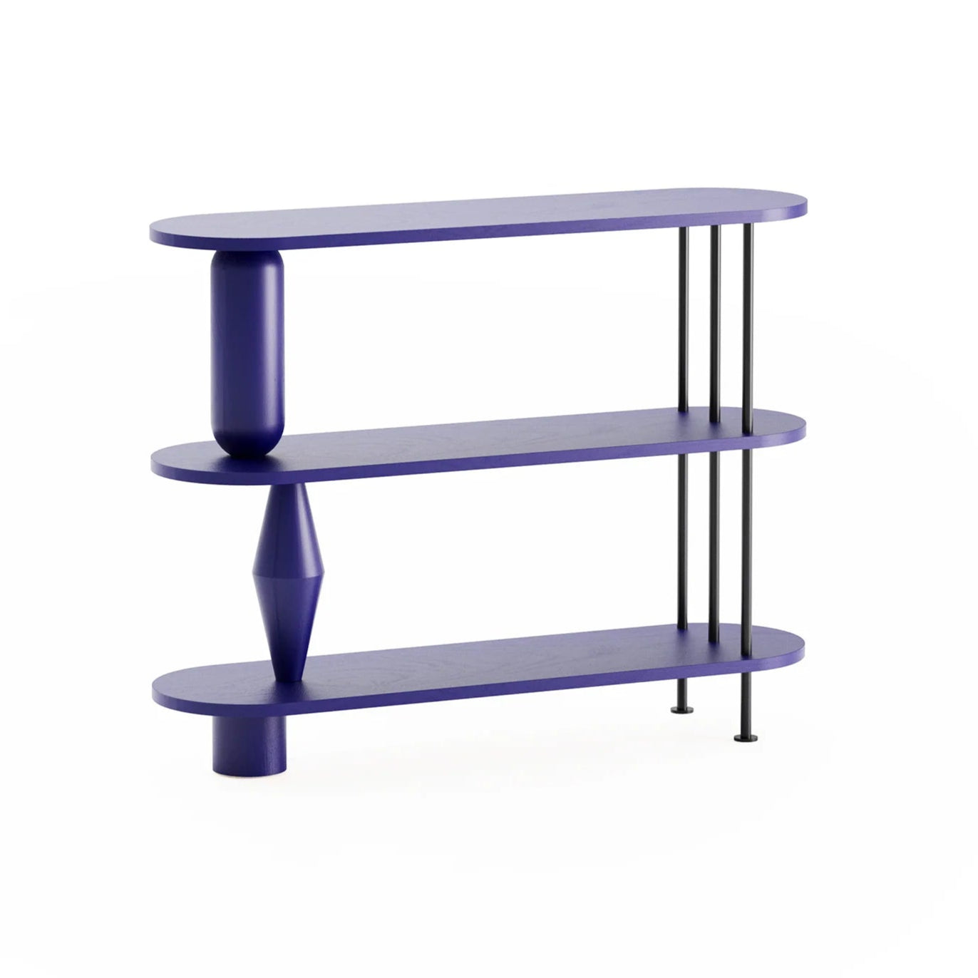 VAZOO Shelf cobalt oak wood