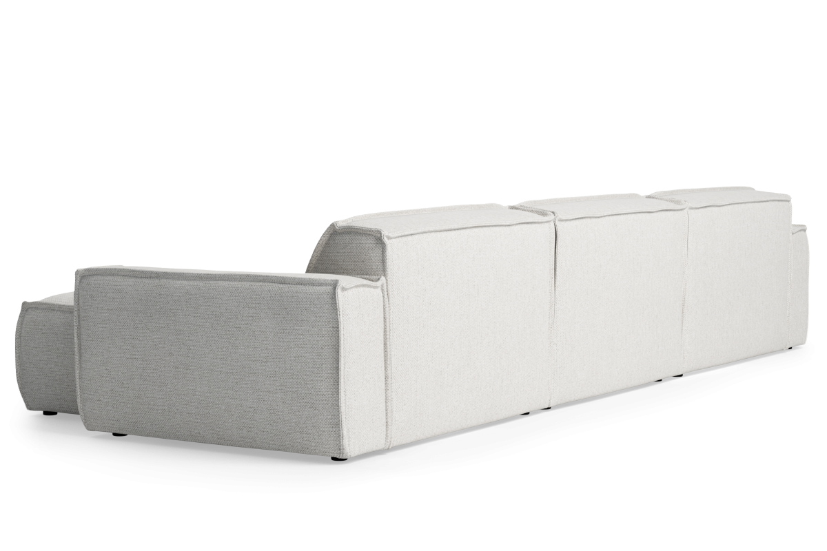 Modulární rohová sedačka pro 5 osob pravostranná LUMO čalouněná