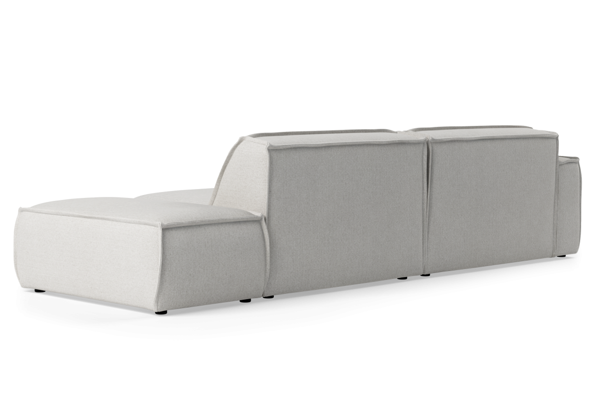 LUMO Upholstered Left-Open Modular Sofa for 4 People