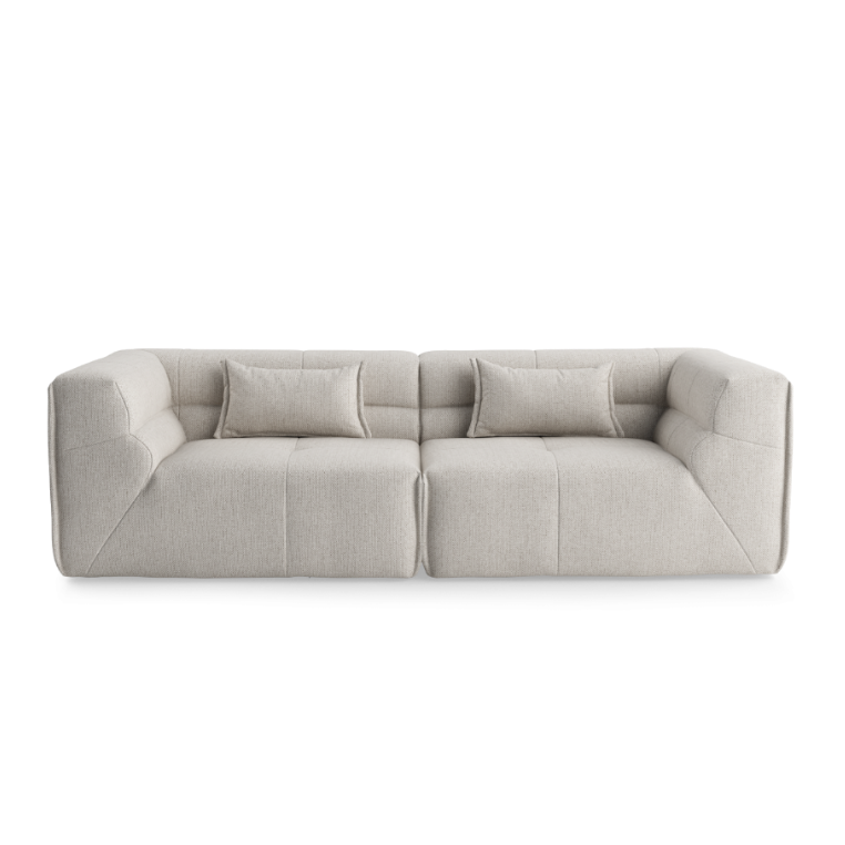 3-Seater Modular Sofa PIERO Upholstered
