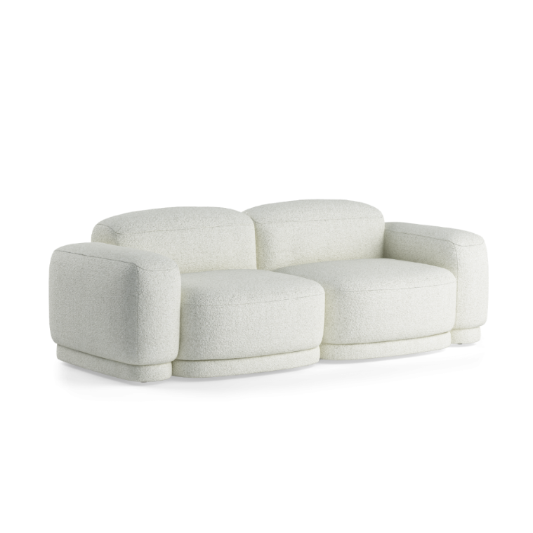 2-Seater Upholstered Modular Sofa REM