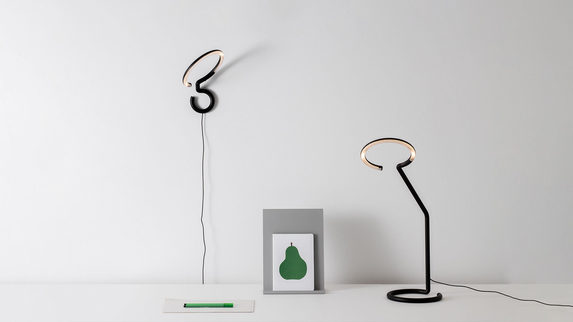 Stolní lampa VINE LIGHT černá