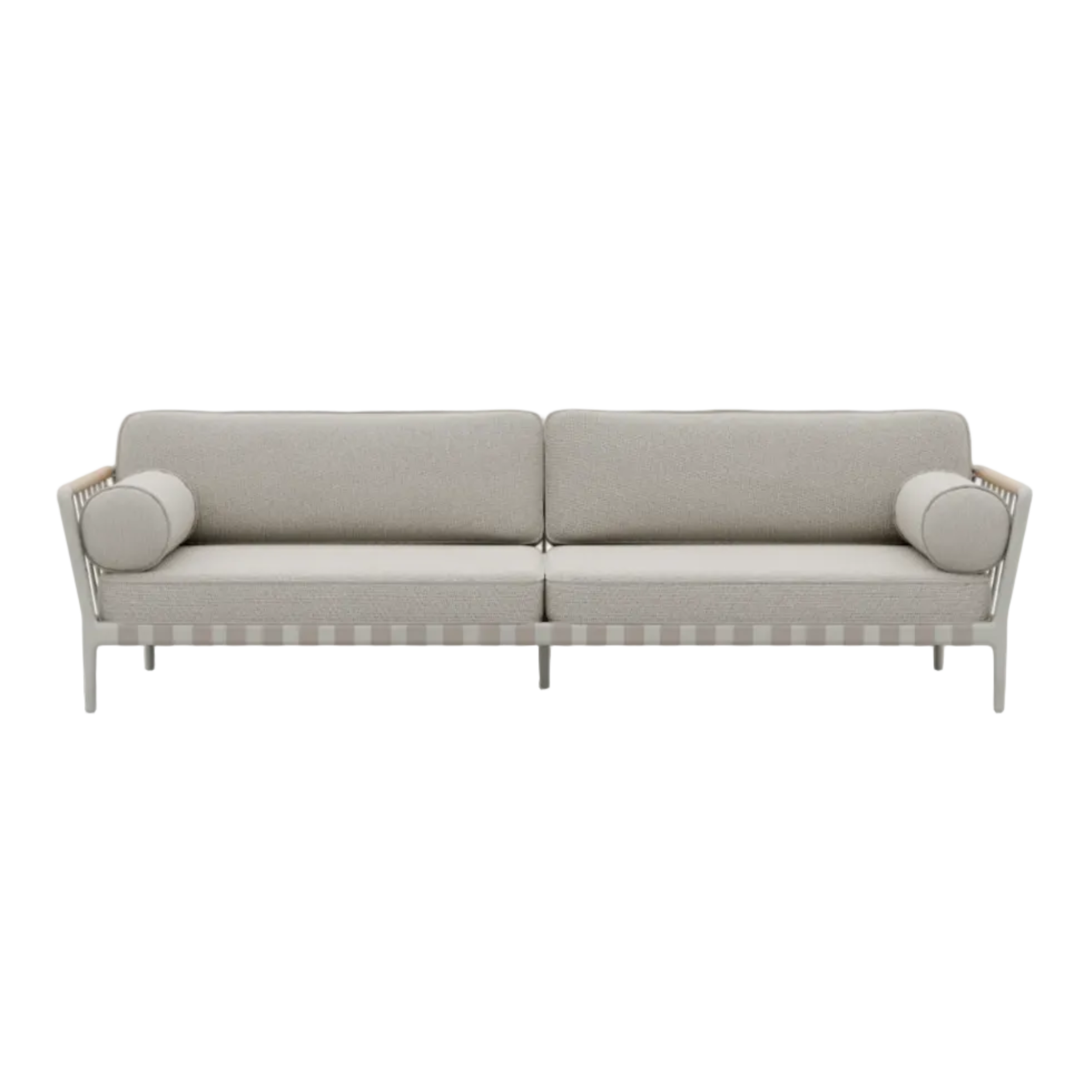 Sofa zewnętrzna 3-osobowa 720 jasnoszary – Vipp