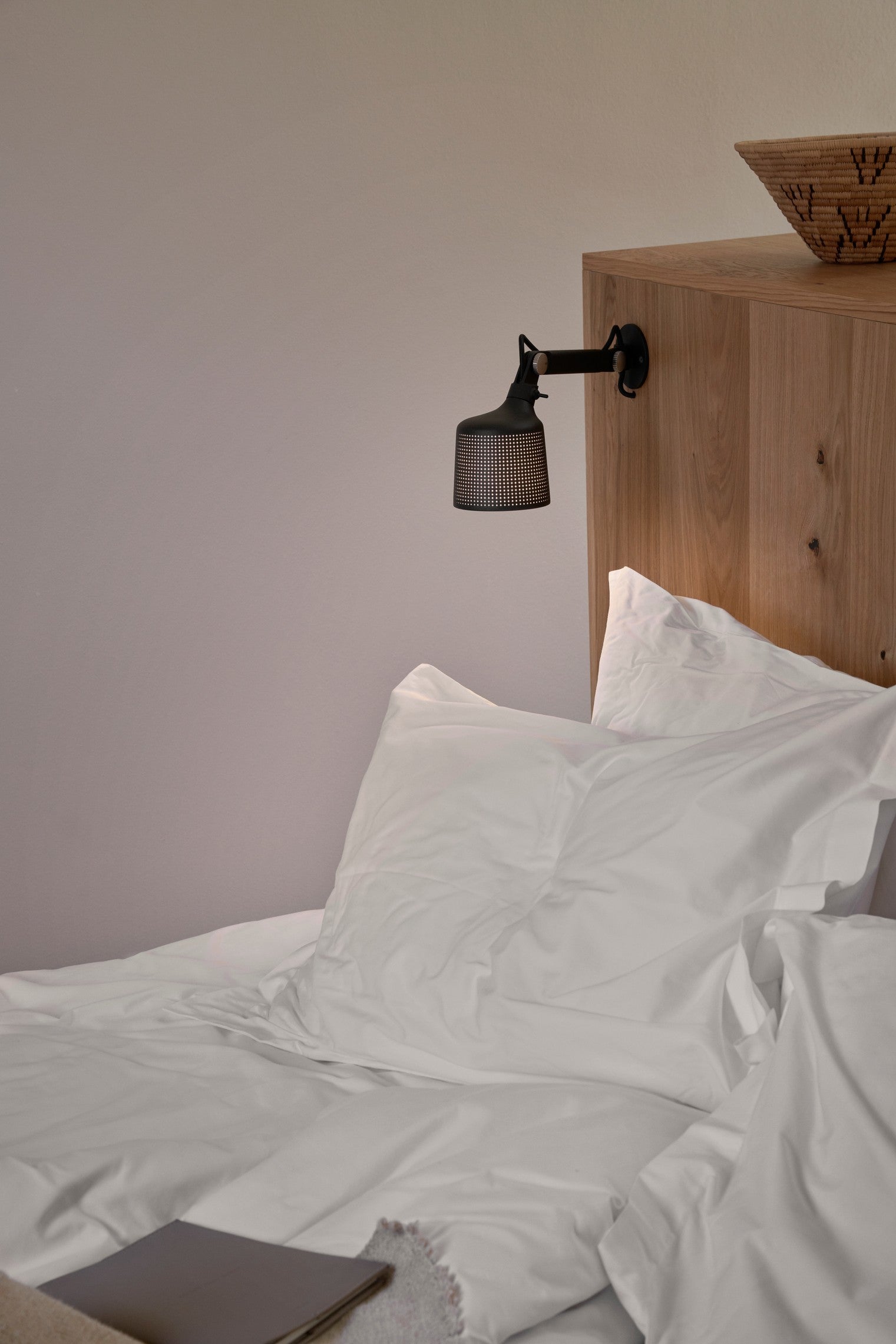 Wall Lamp 523 Black Metal