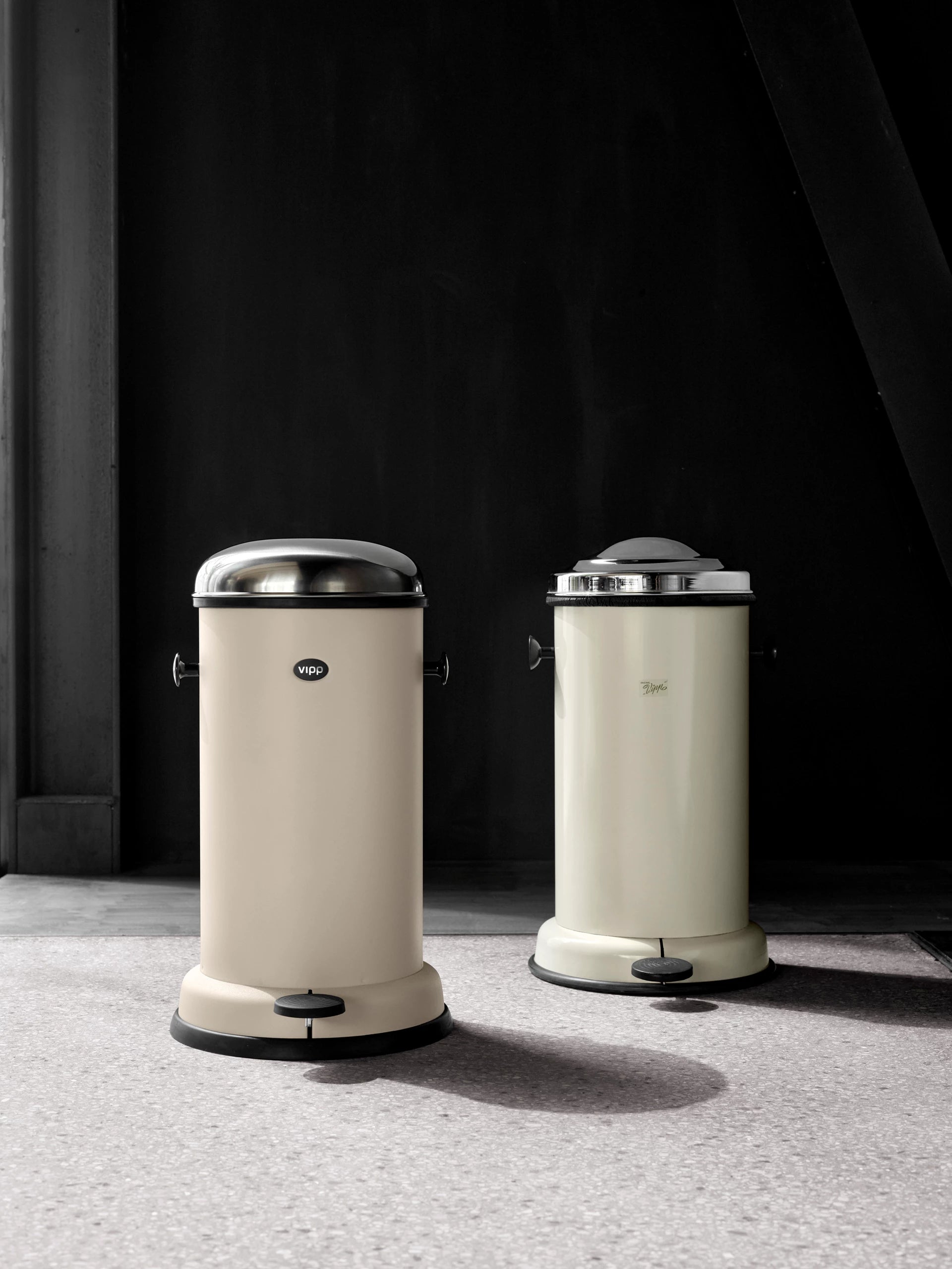 Trash Can PEDAL BIN beige