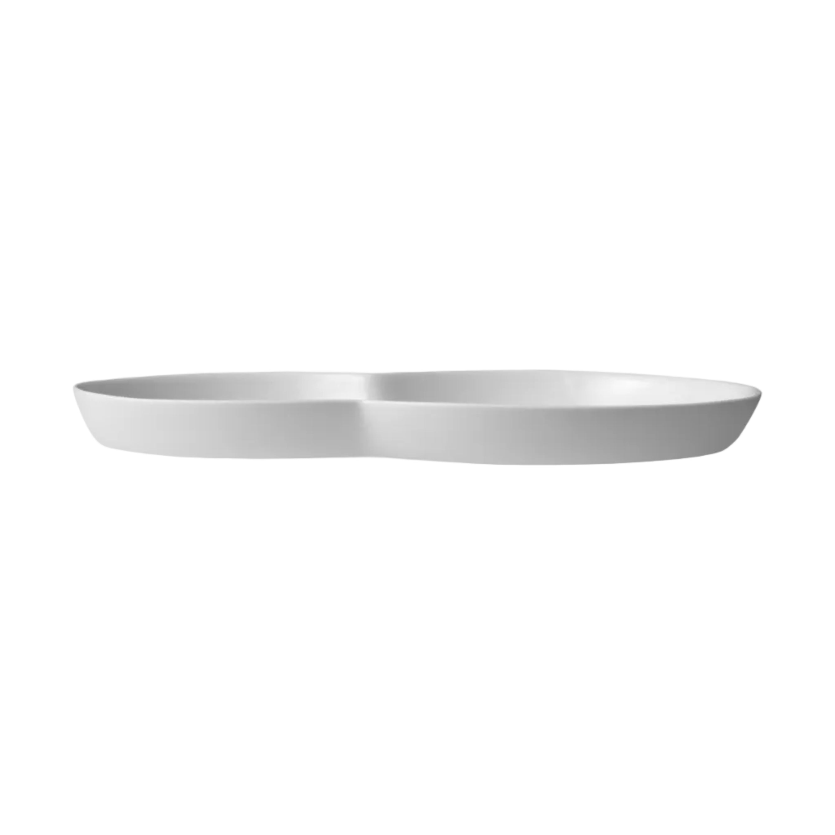 Sada dvou brunchových talířů VIPP bílá porcelán