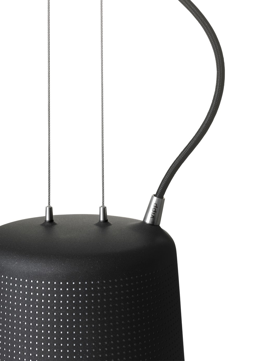 Hanging Lamp 526 Black Metal