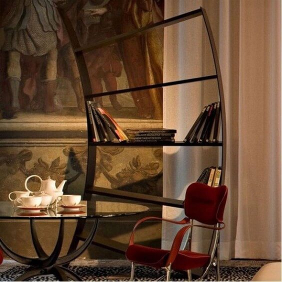 Regál VIRGO černý