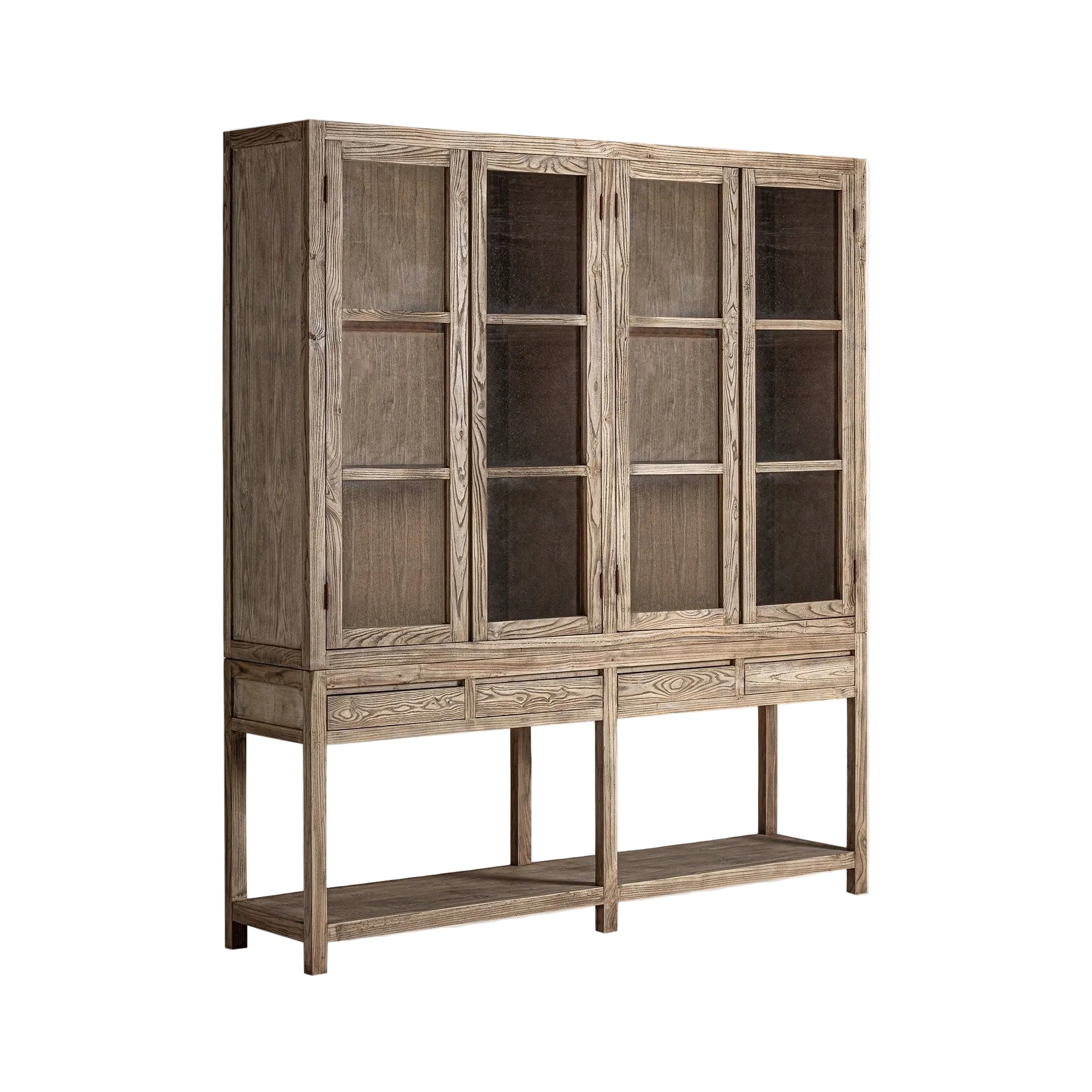 Vitrína MASEIN dřevo osiky