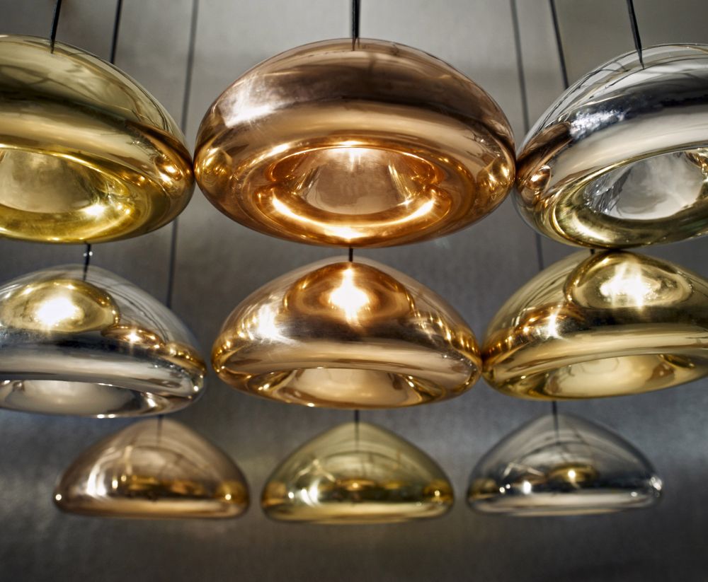 VOID pendant lamp copper