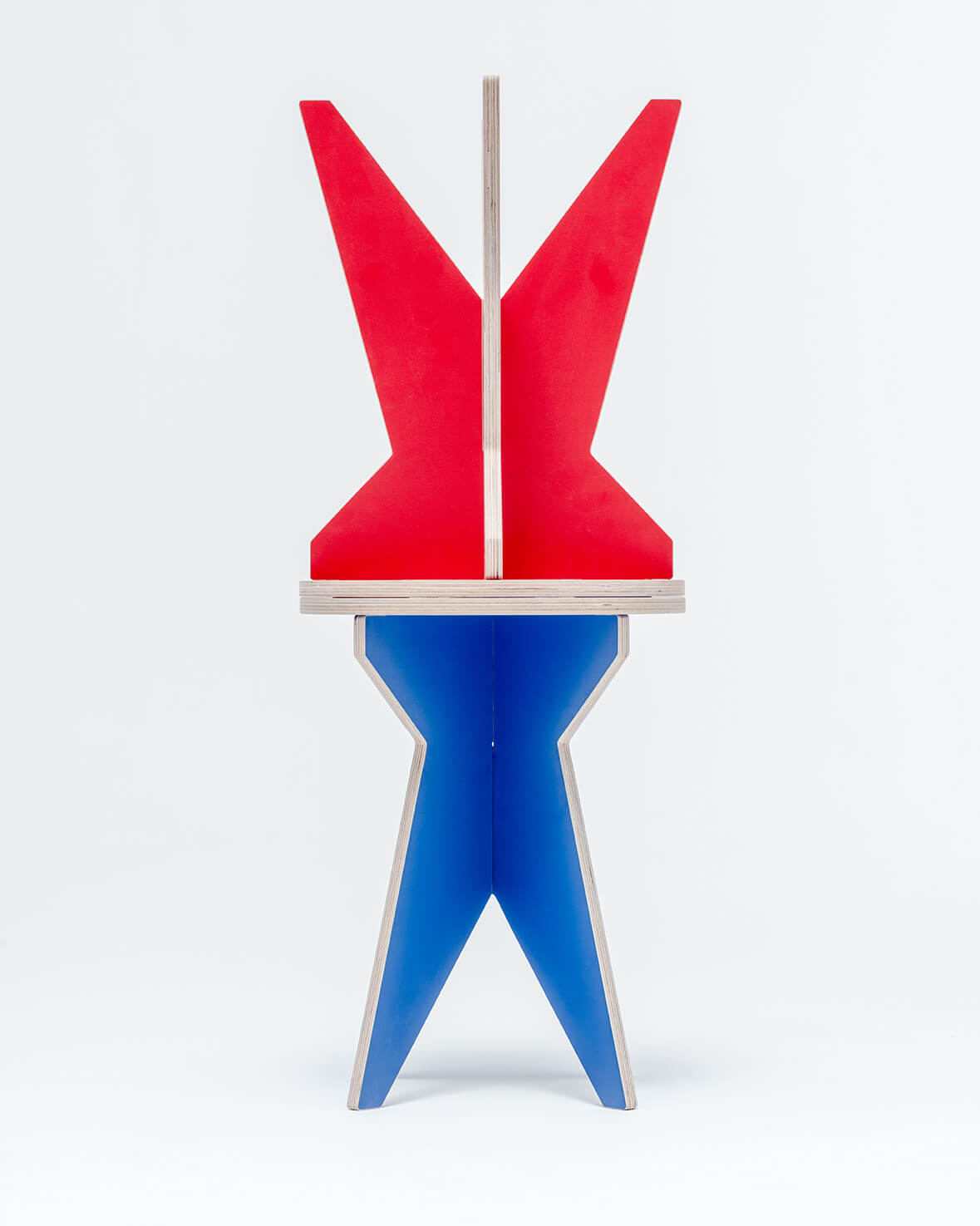 Stolek ST STOOL modrý