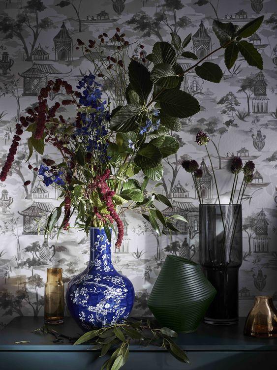 Wazon BLOSSOM niebieski Pols Potten Eye on Design