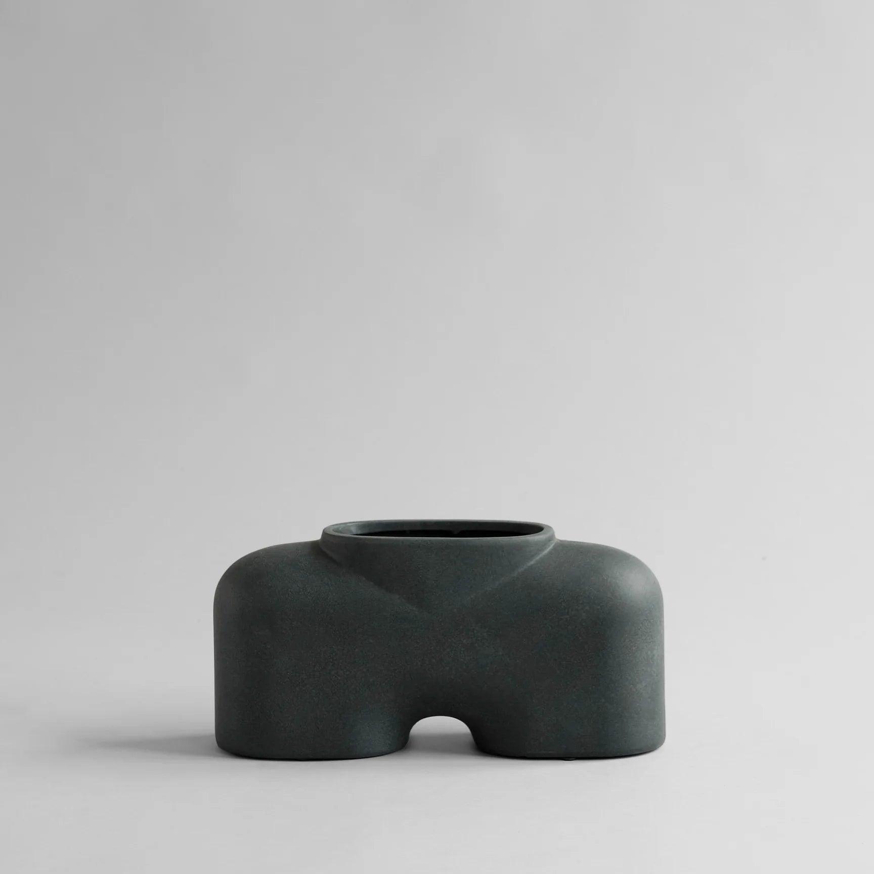 Wazon COBRA FAT czarny 101 Copenhagen Eye on Design