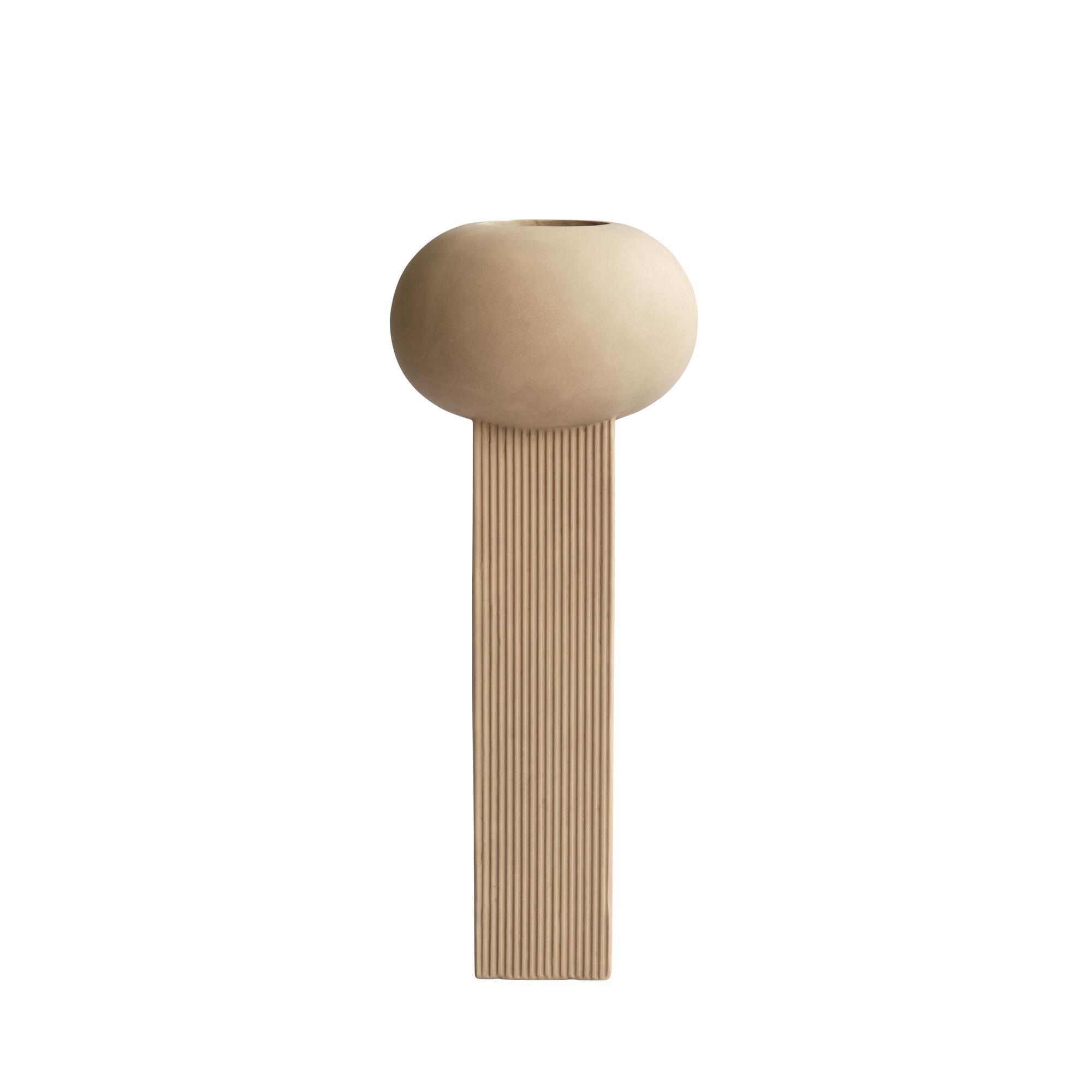 Wazon EMPIRE piaskowy 101 Copenhagen M Eye on Design