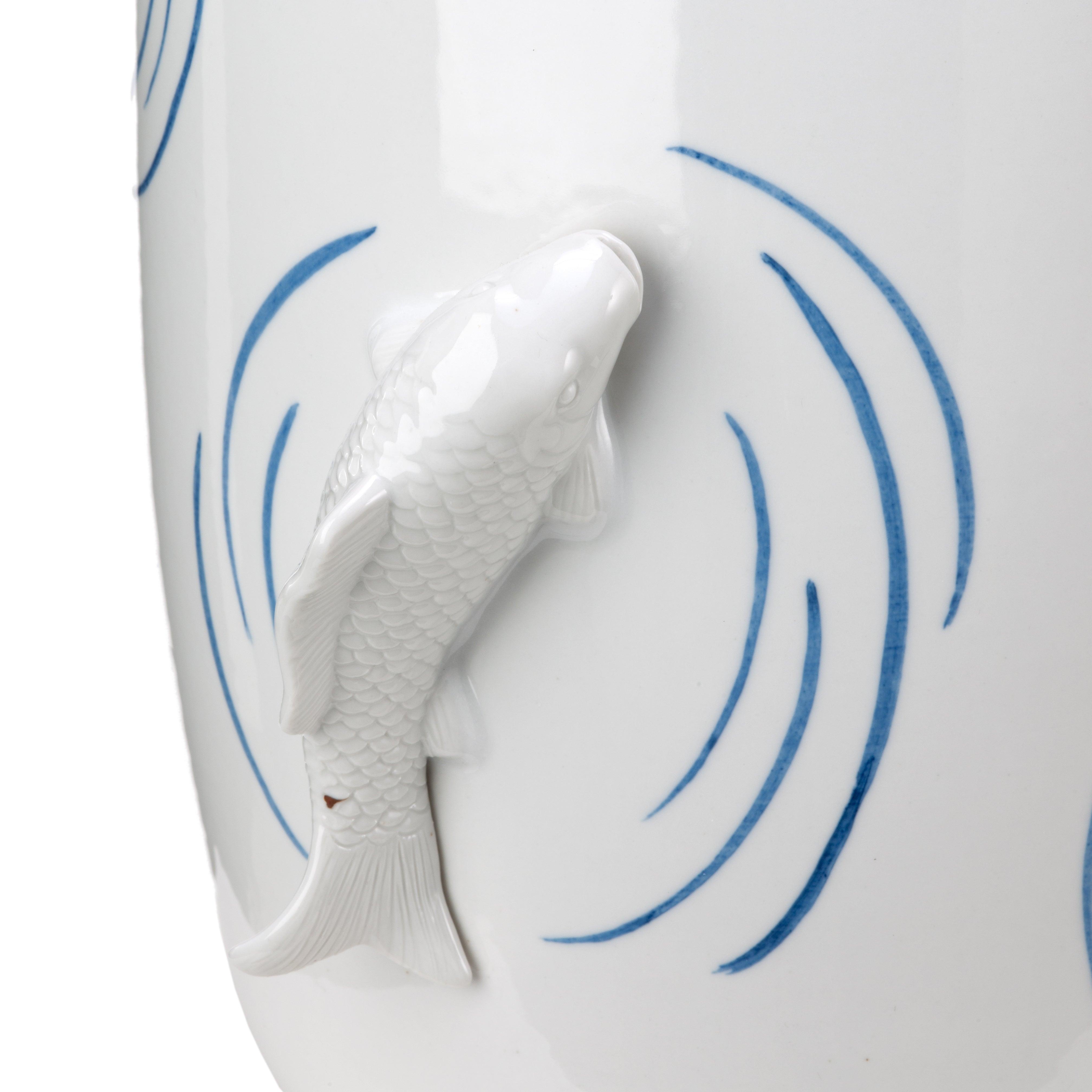 Wazon FISH POND biały Pols Potten Eye on Design