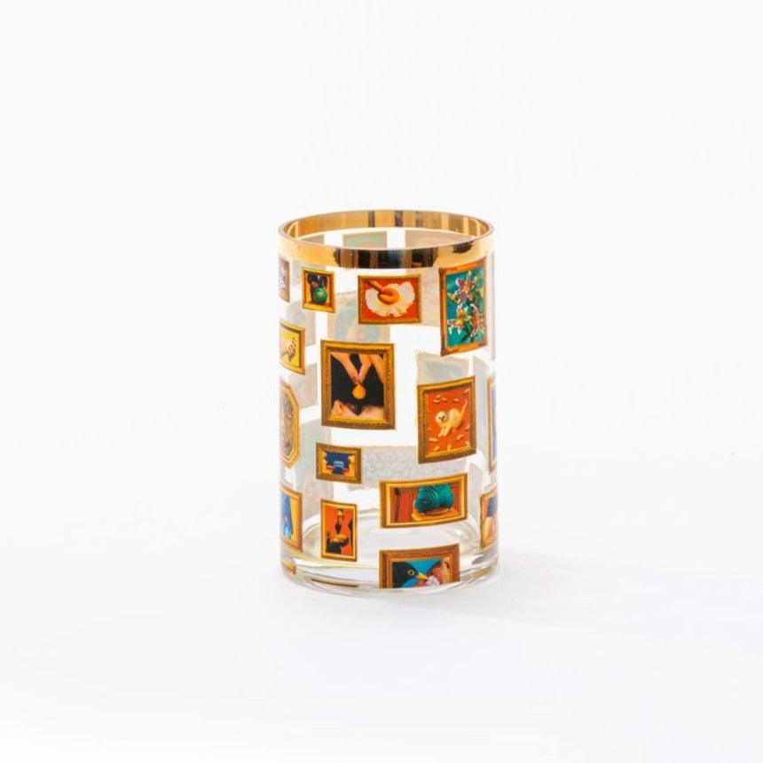 Wazon FRAMES CYLINDRICAL BIG szklany Seletti 9x14 cm Eye on Design